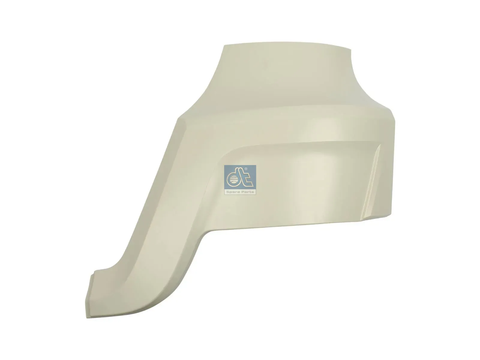 Bumper, upper, left, white