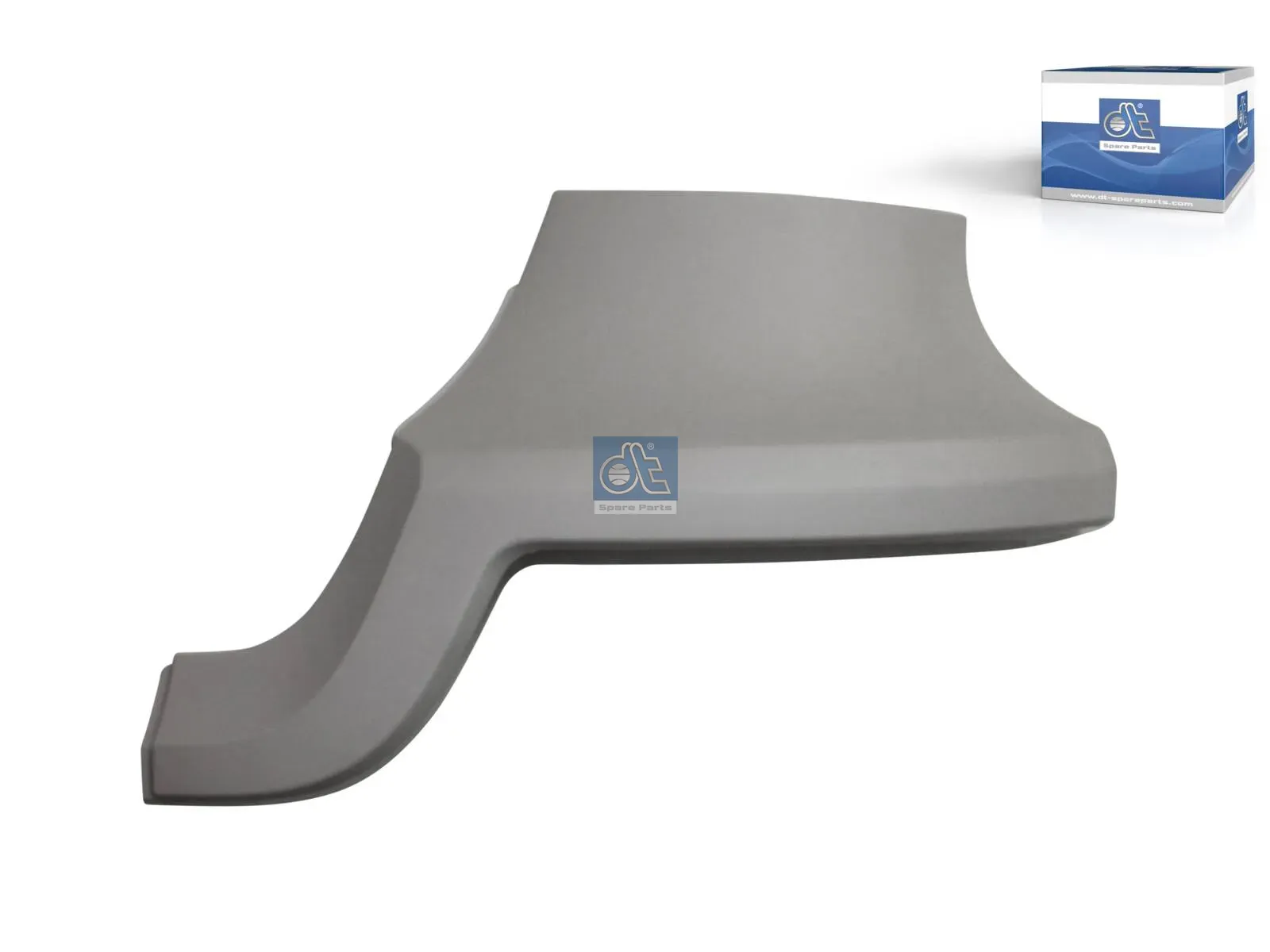 Bumper, links, grijs