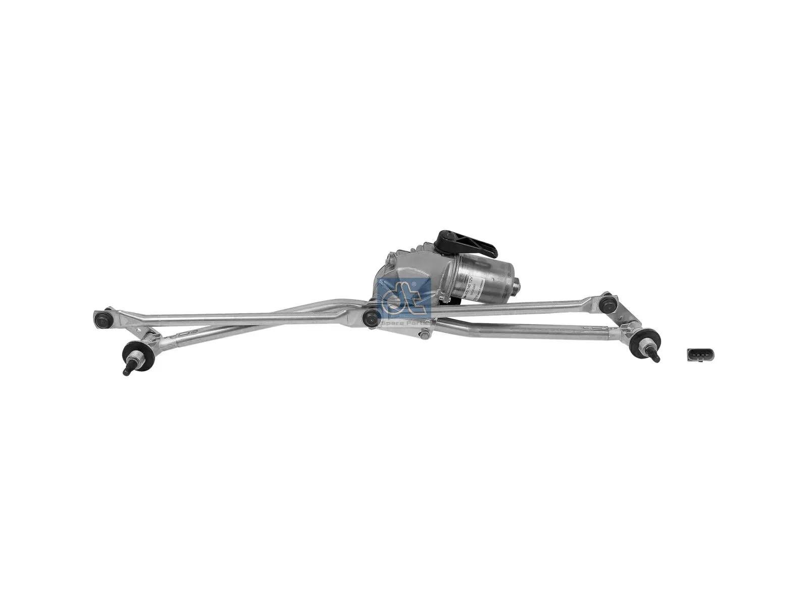 Wiper linkage, with motor