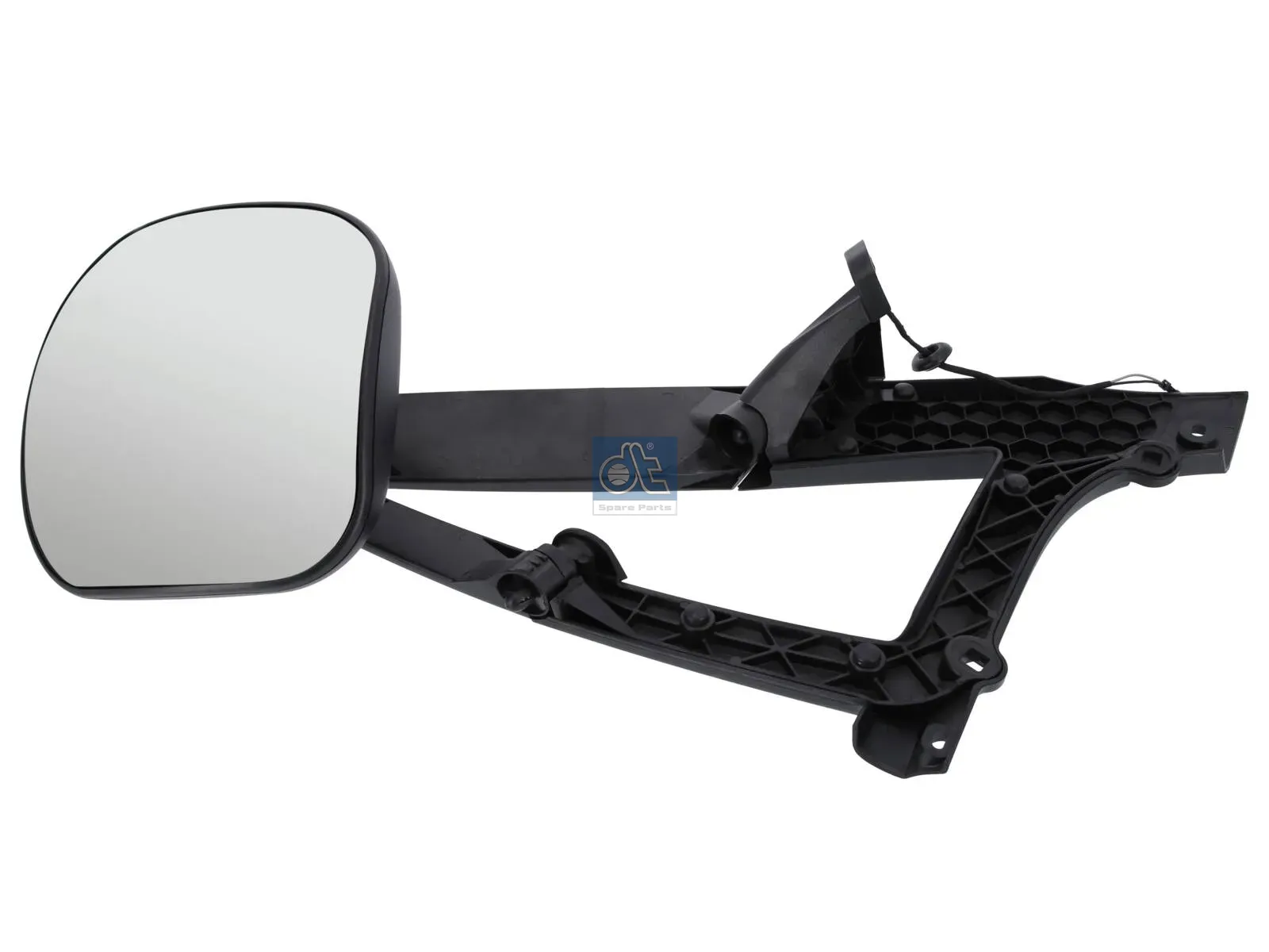 Front mirror, with cover