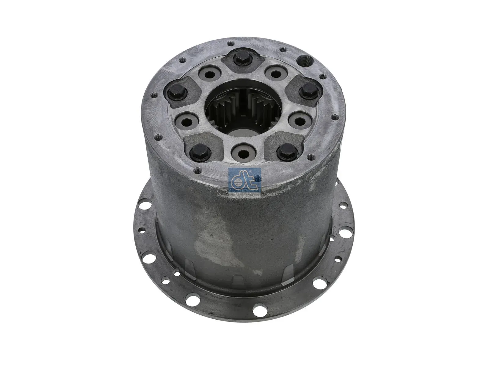 Bell hub, complete, with planetary gear carrier, with screws