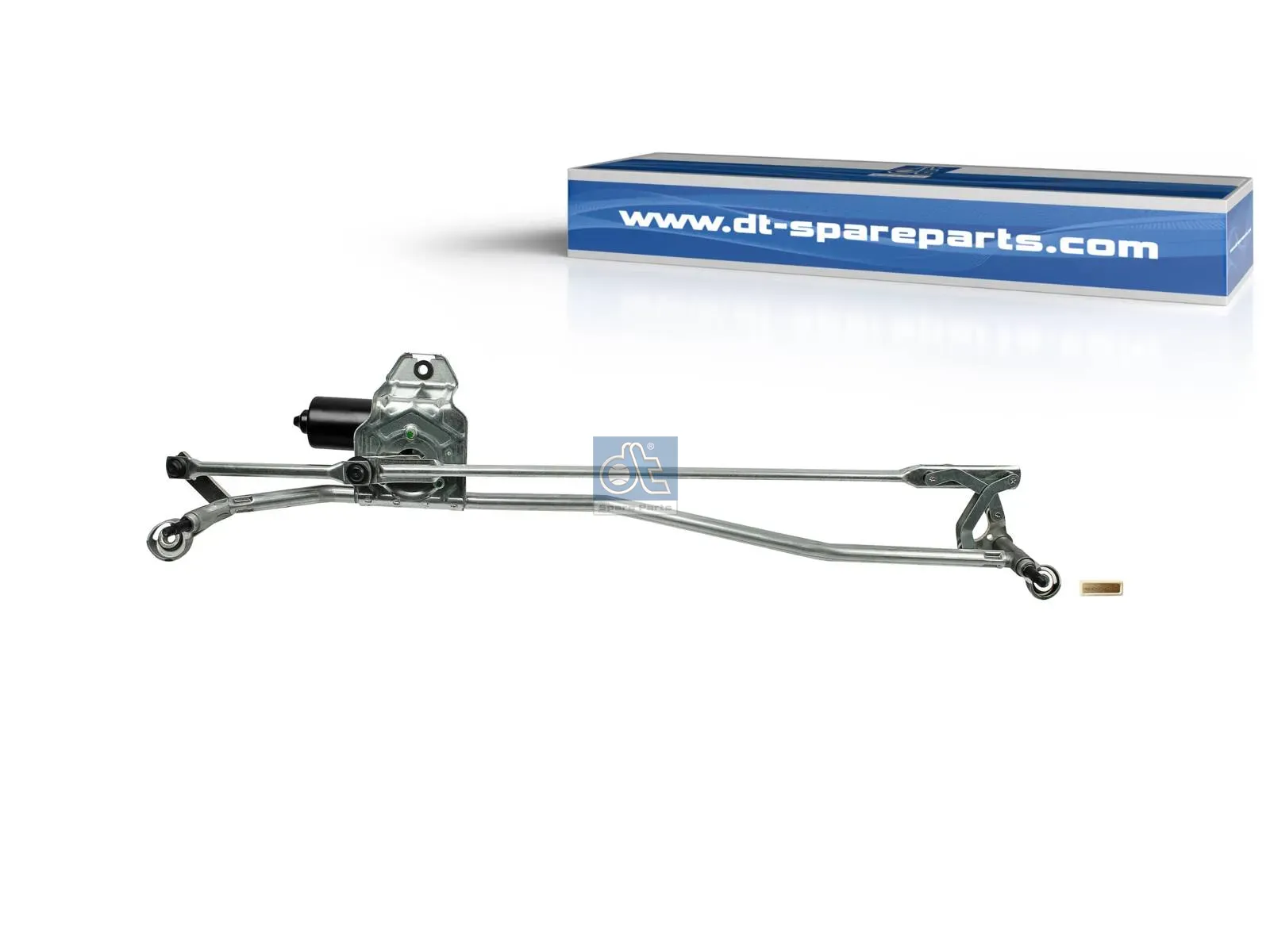 Wiper linkage, complete, with wiper motor