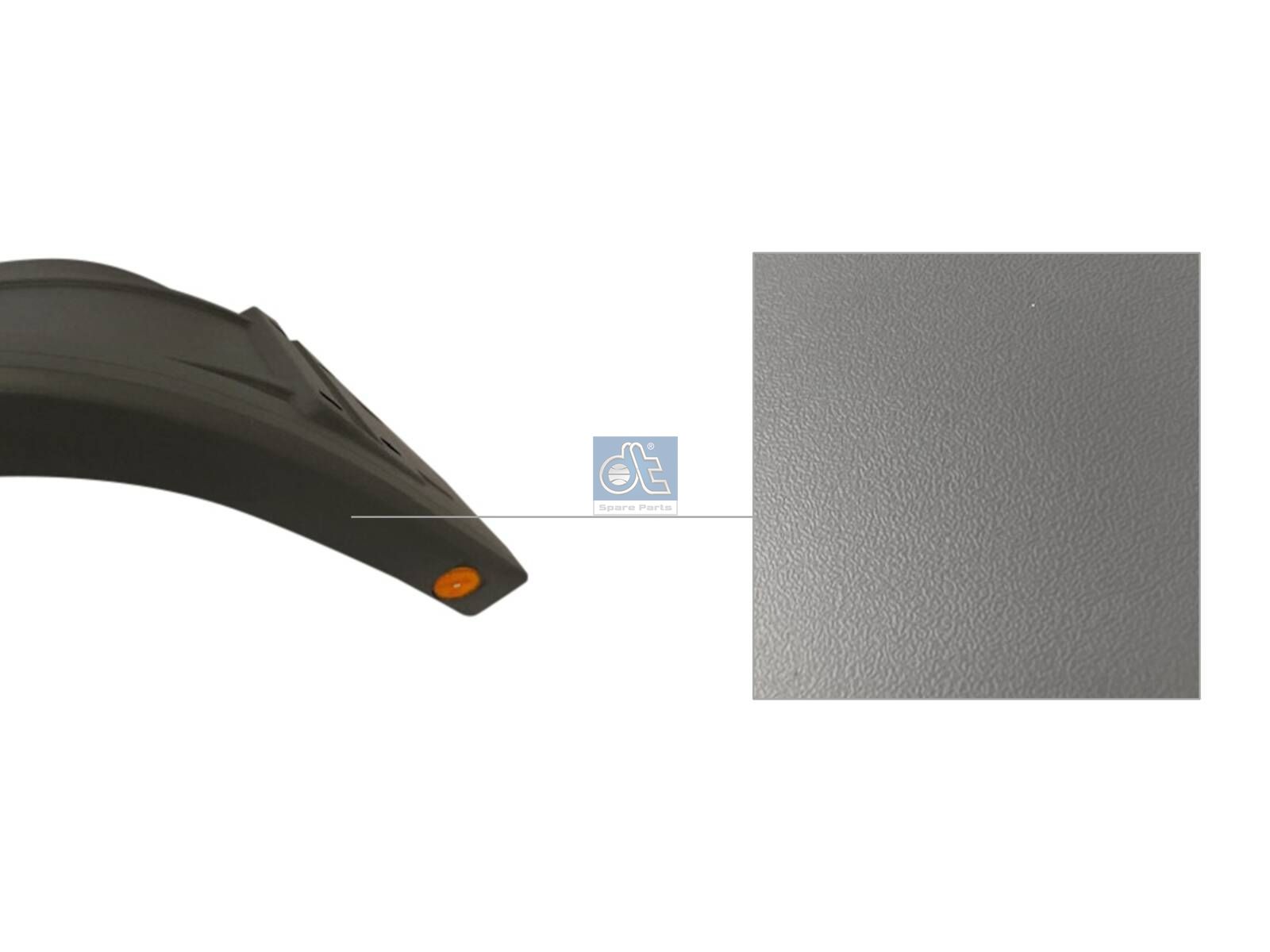 DIESEL TECHNIC | 4.69577 Front fender, rear, left