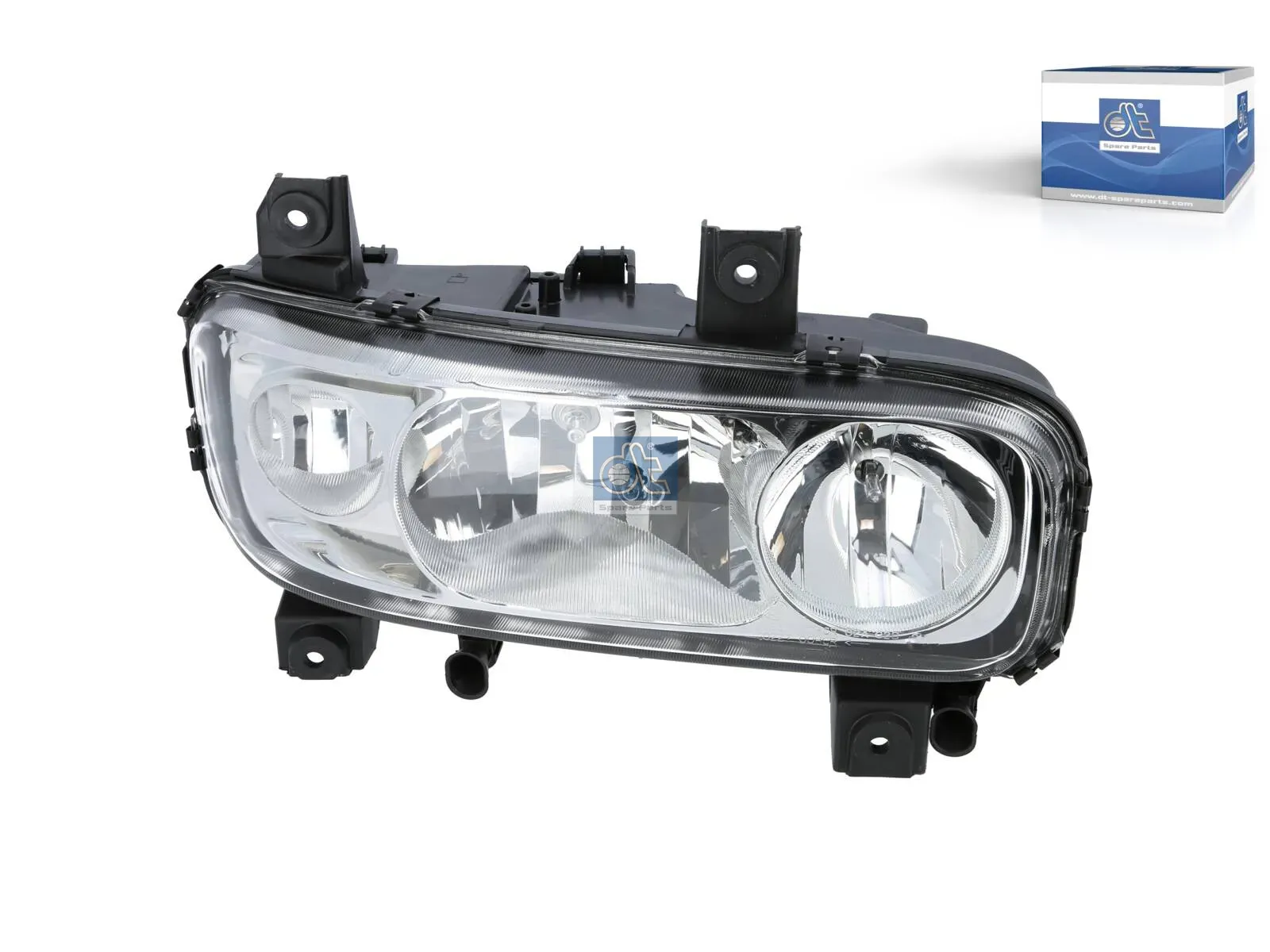 Headlamp, right, with adjusting motor