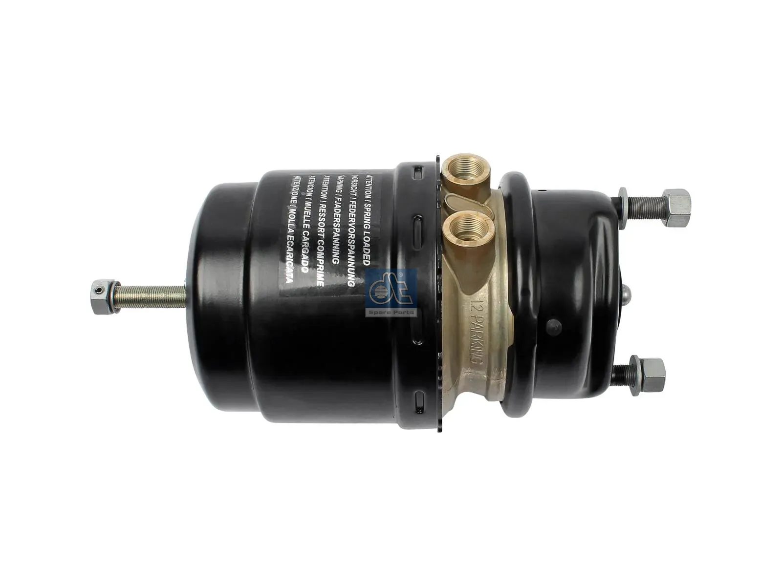 Spring brake cylinder, left, without bracket