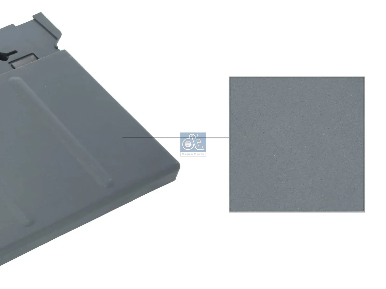 Dirt deflector, lower, right