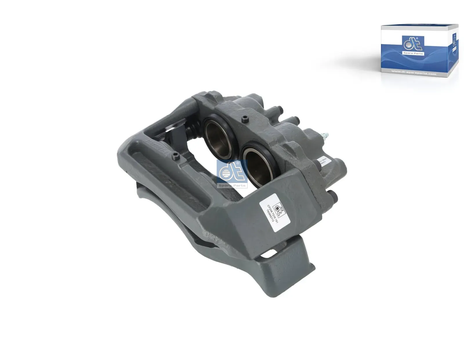 Brake caliper, left, reman. / without old core