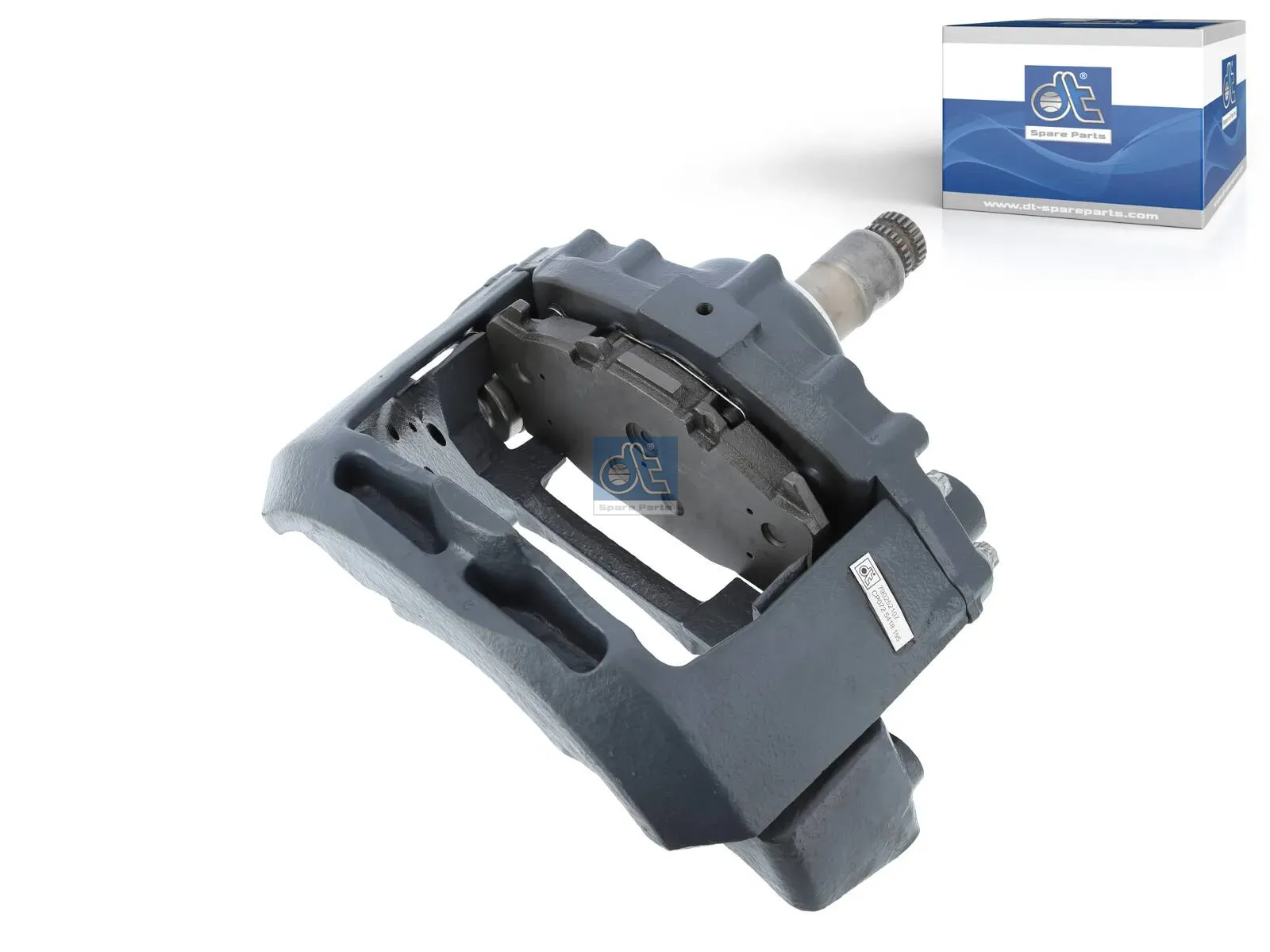 Brake caliper, left, reman. / without old core