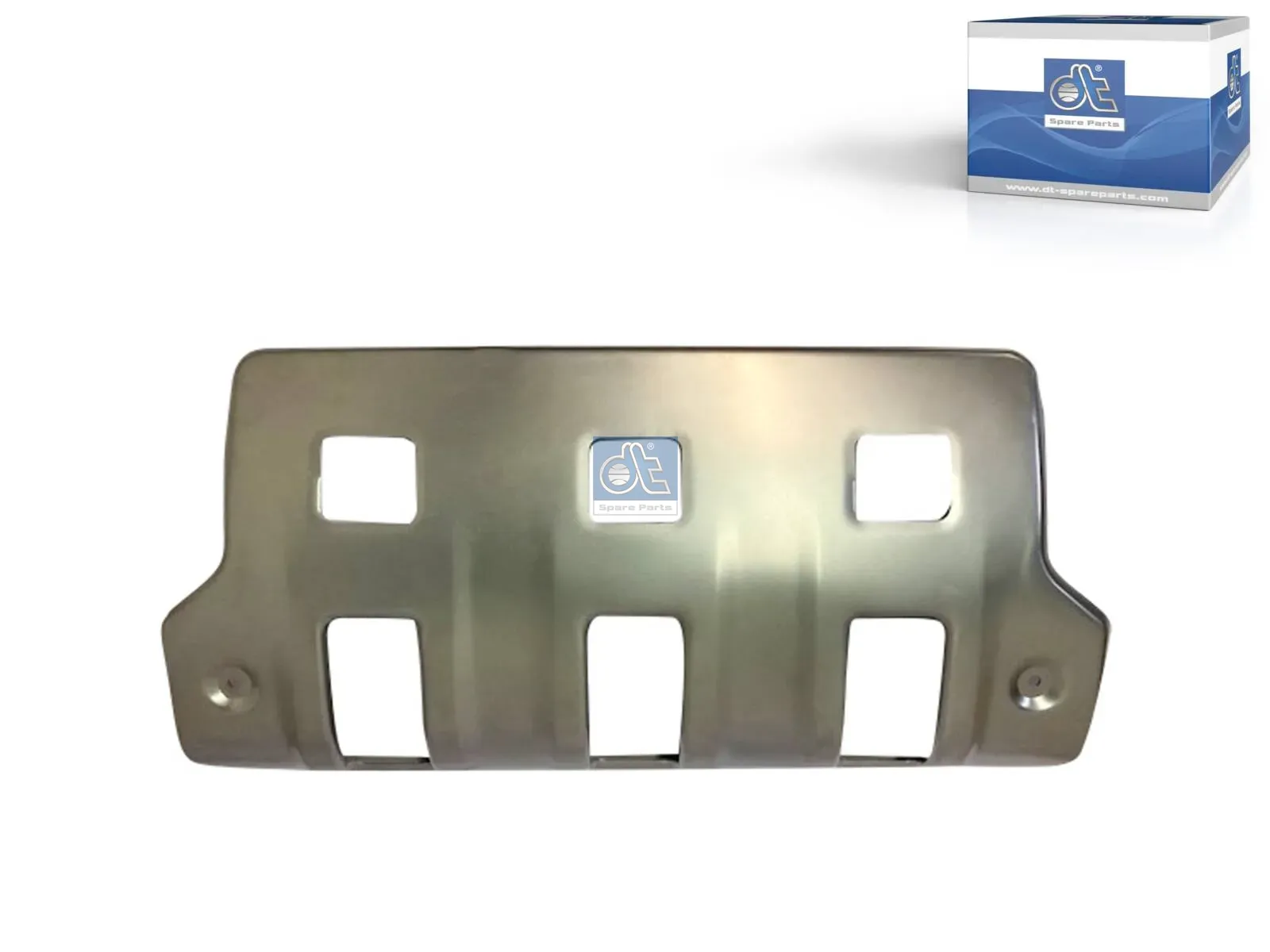 Cover plate, radiator, lower