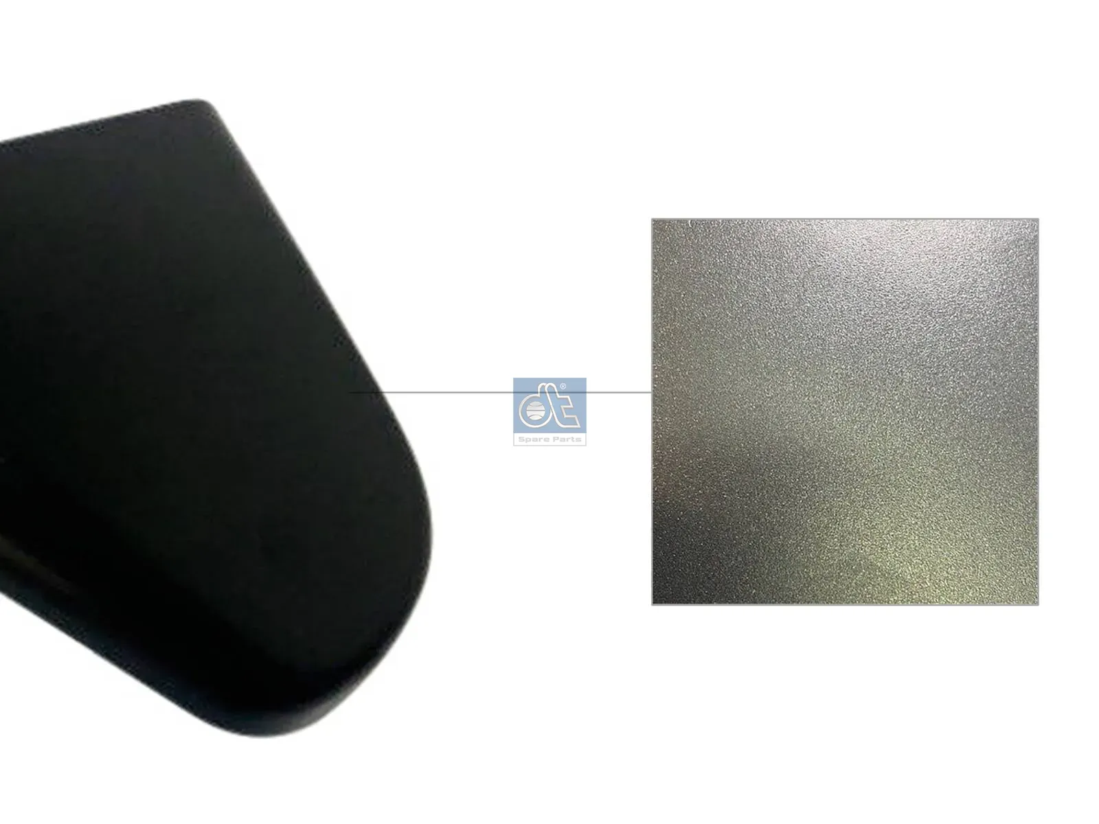 Cover, main mirror, left