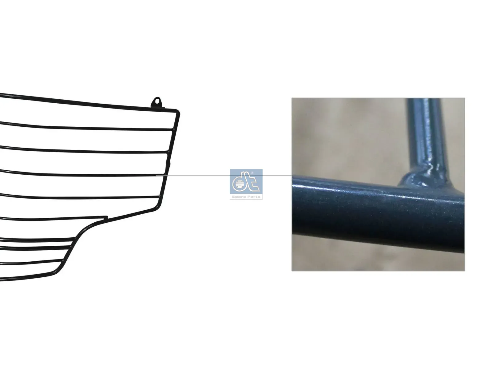 Schutzgitter, Hauptscheinwerfer, rechts