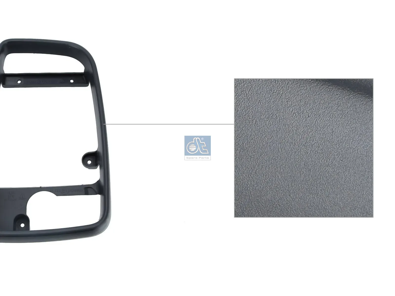 Mirror housing, main mirror, right