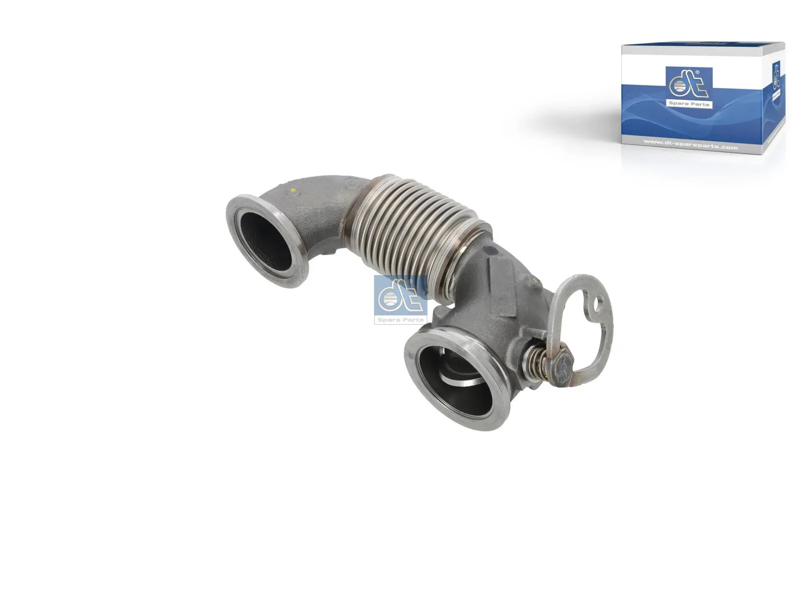 Blocking flap, exhaust gas recirculation