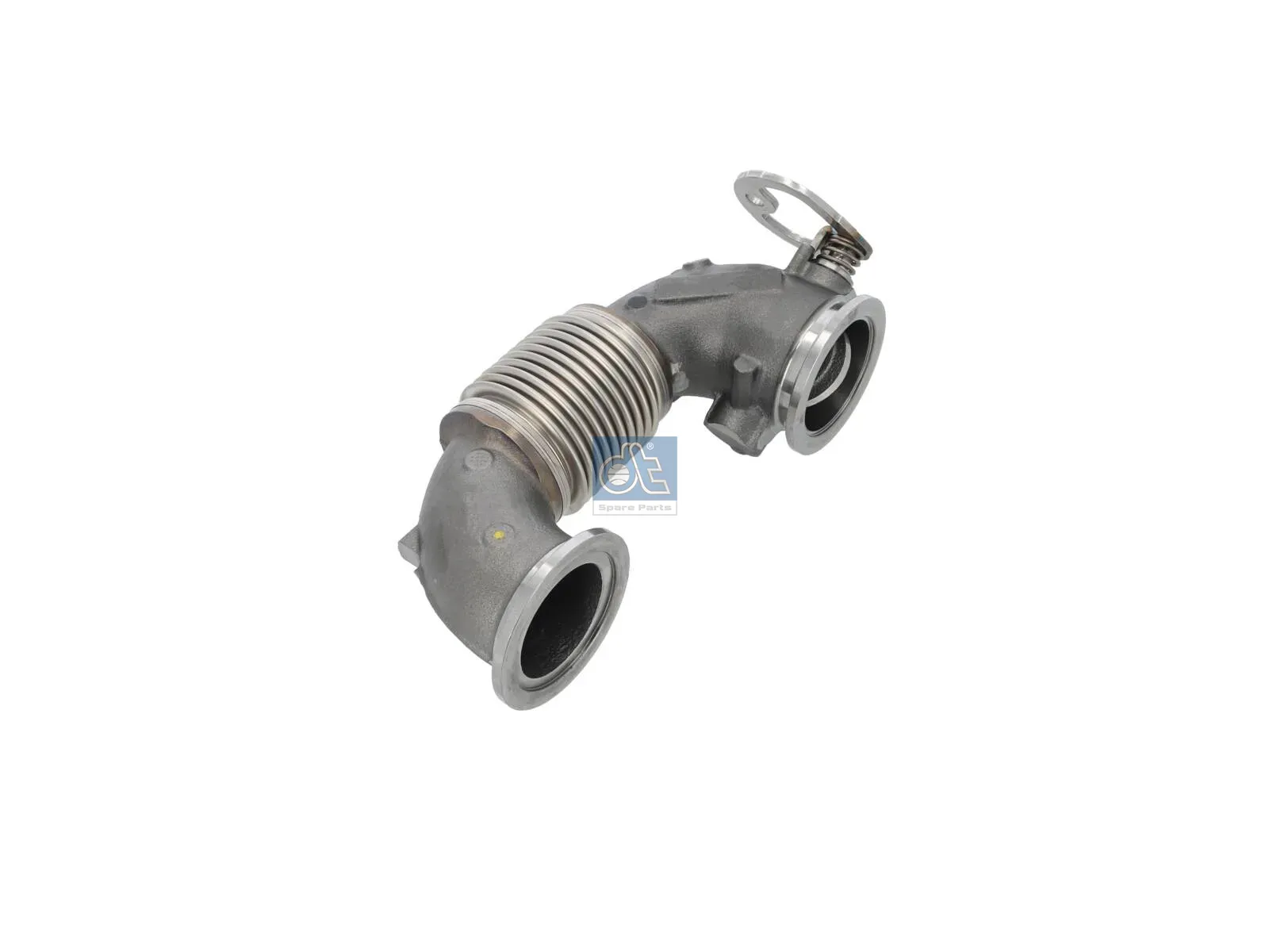 Blocking flap, exhaust gas recirculation