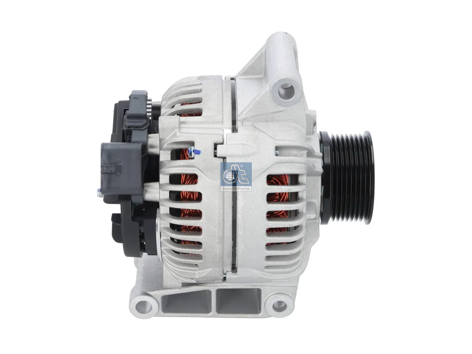 Generator, mit Riemenscheibe