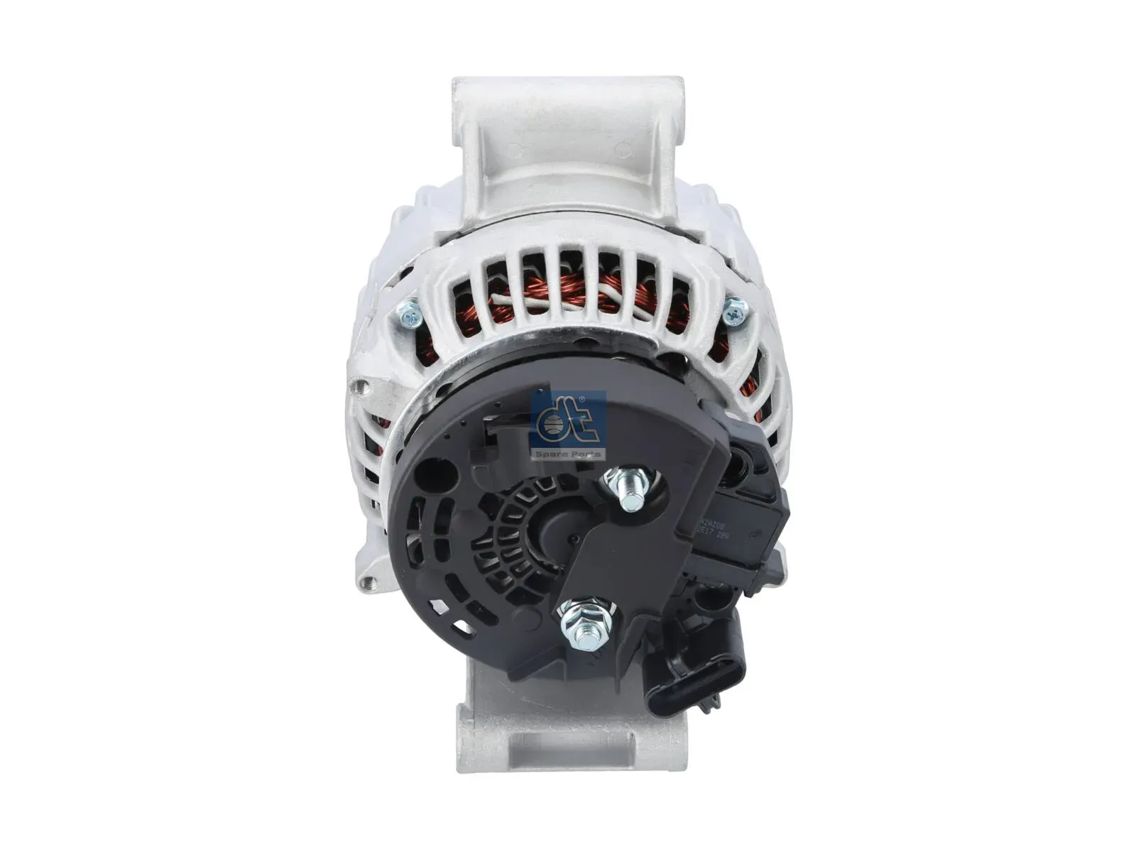 Alternator, with pulley