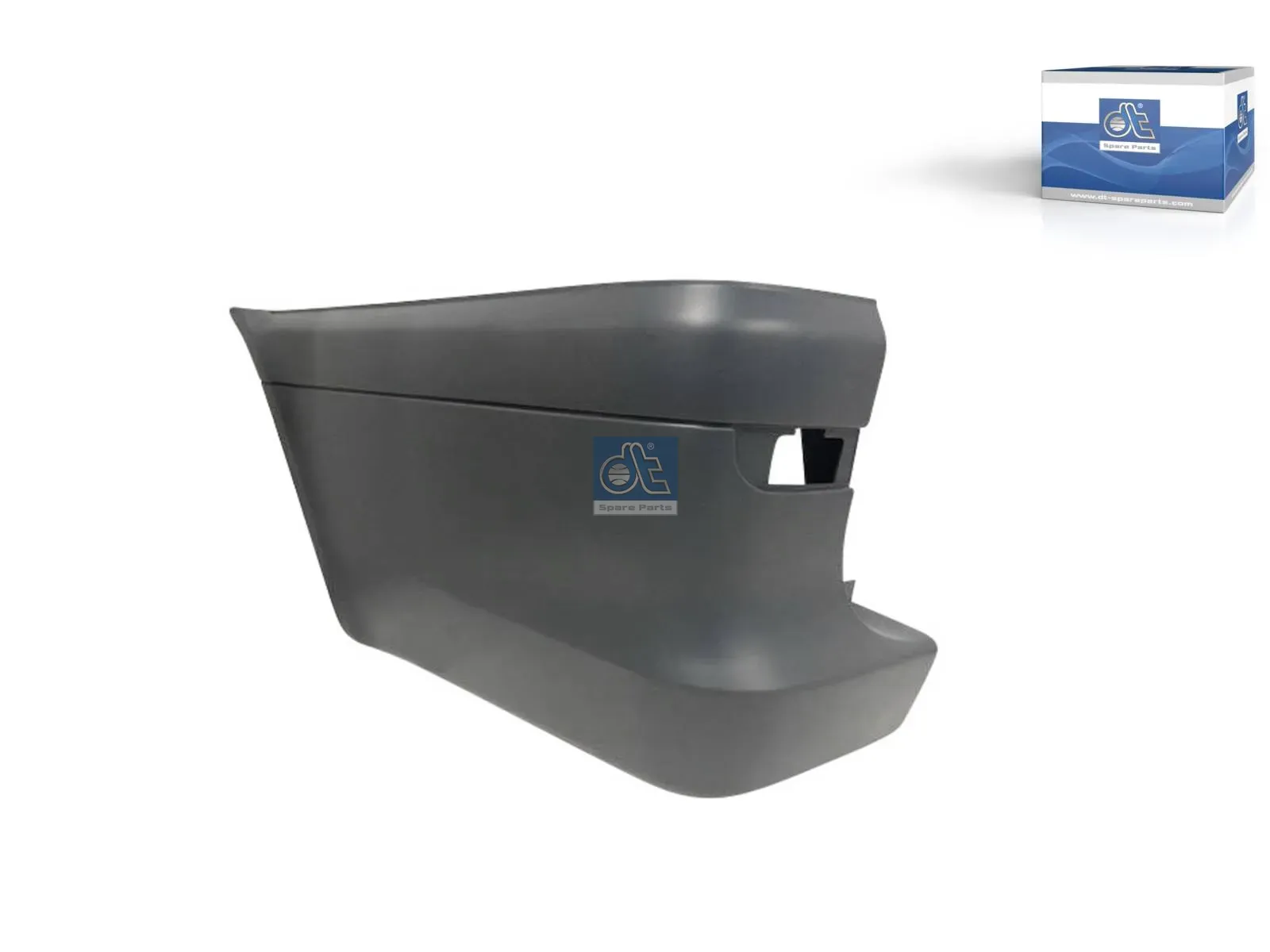 Bumper corner, rear, left, primed