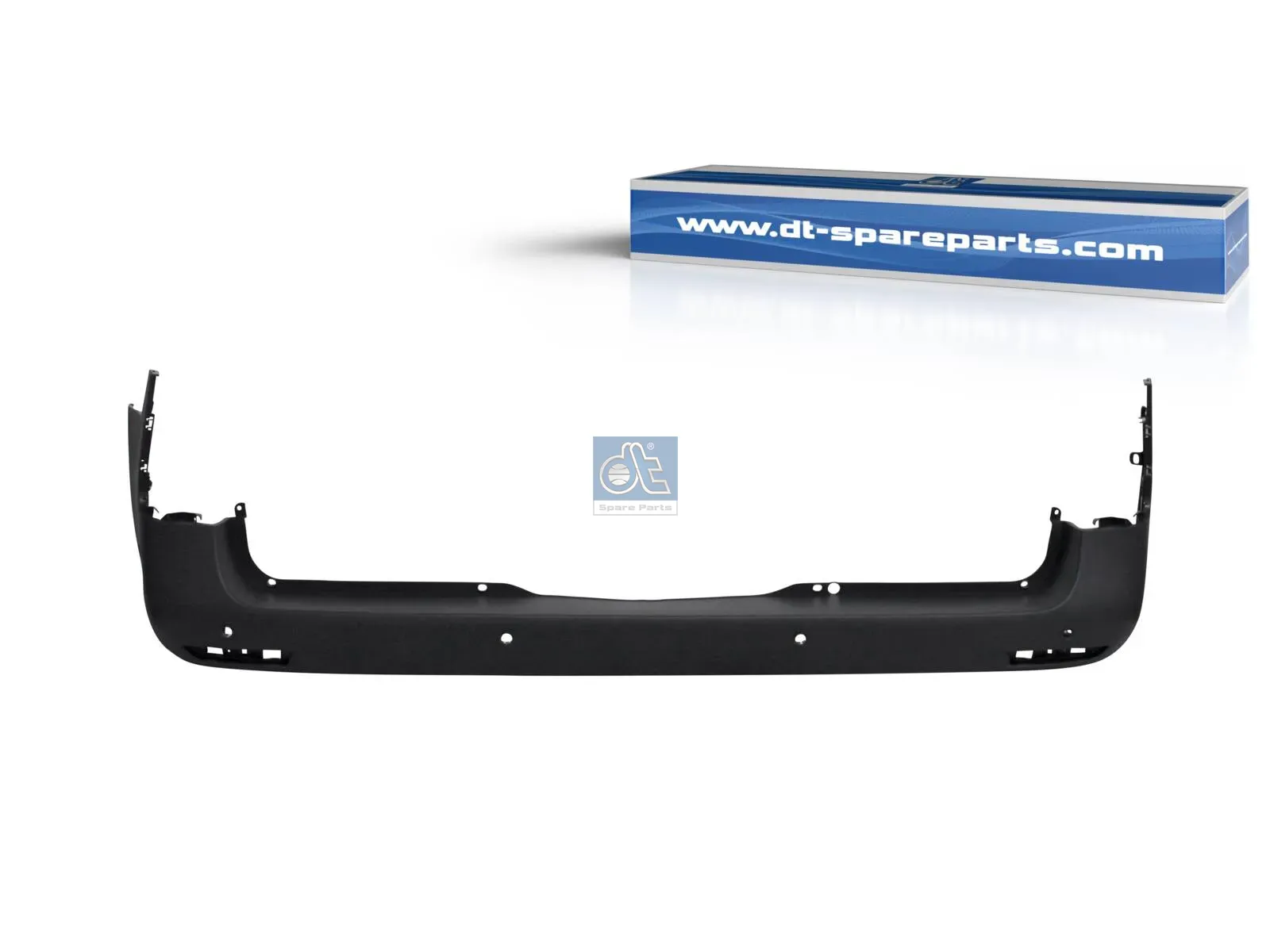 Bumper, rear, grey