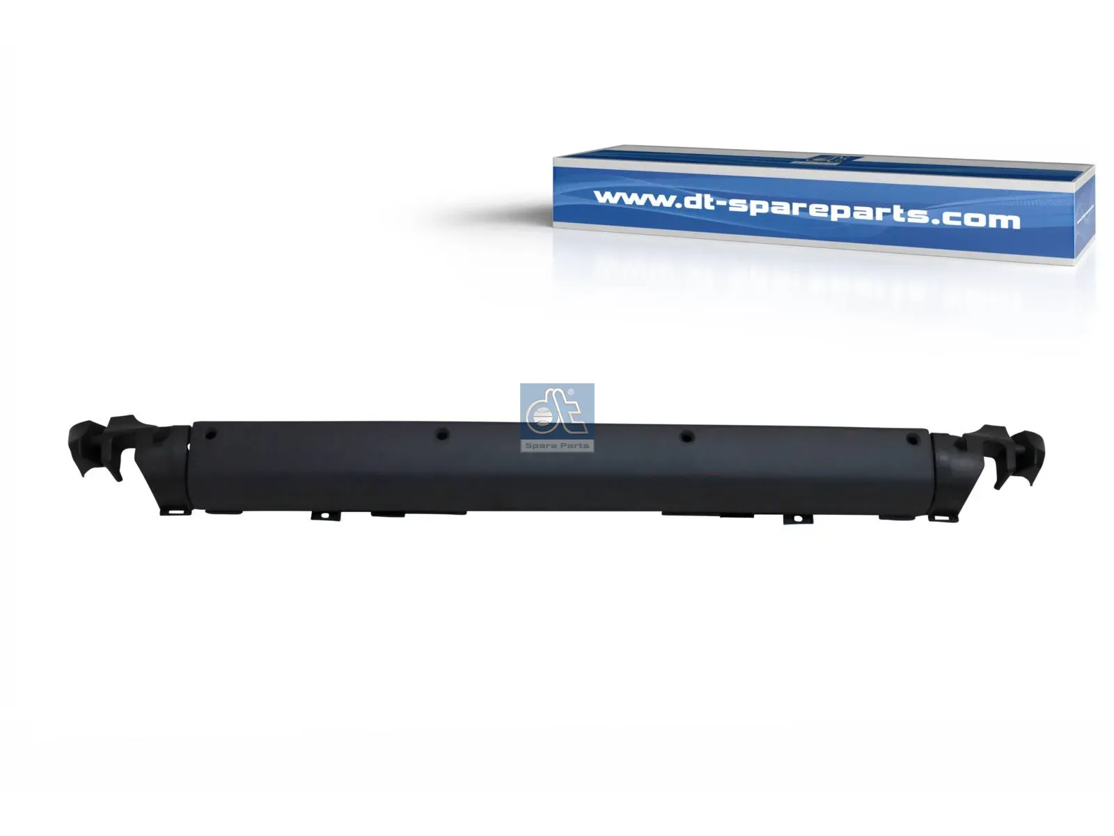 Bumper, rear, dark grey