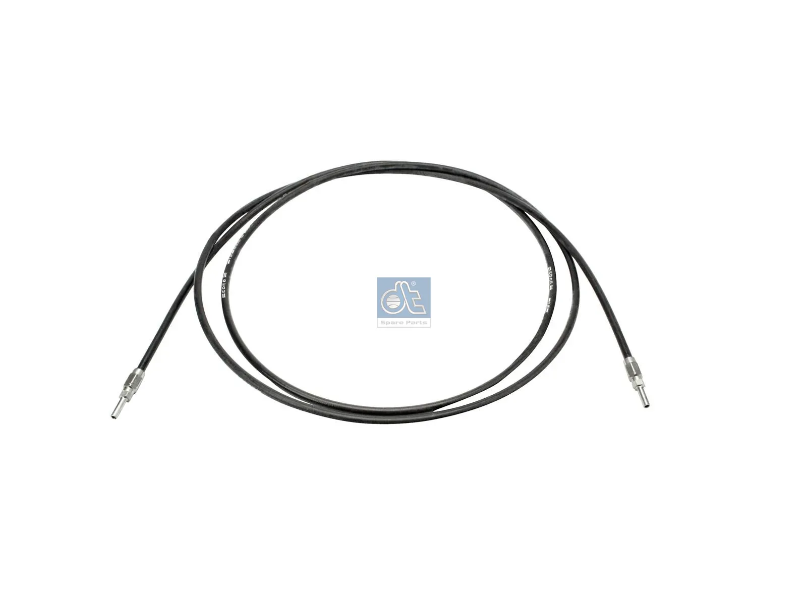 Hose line, cabin tilt