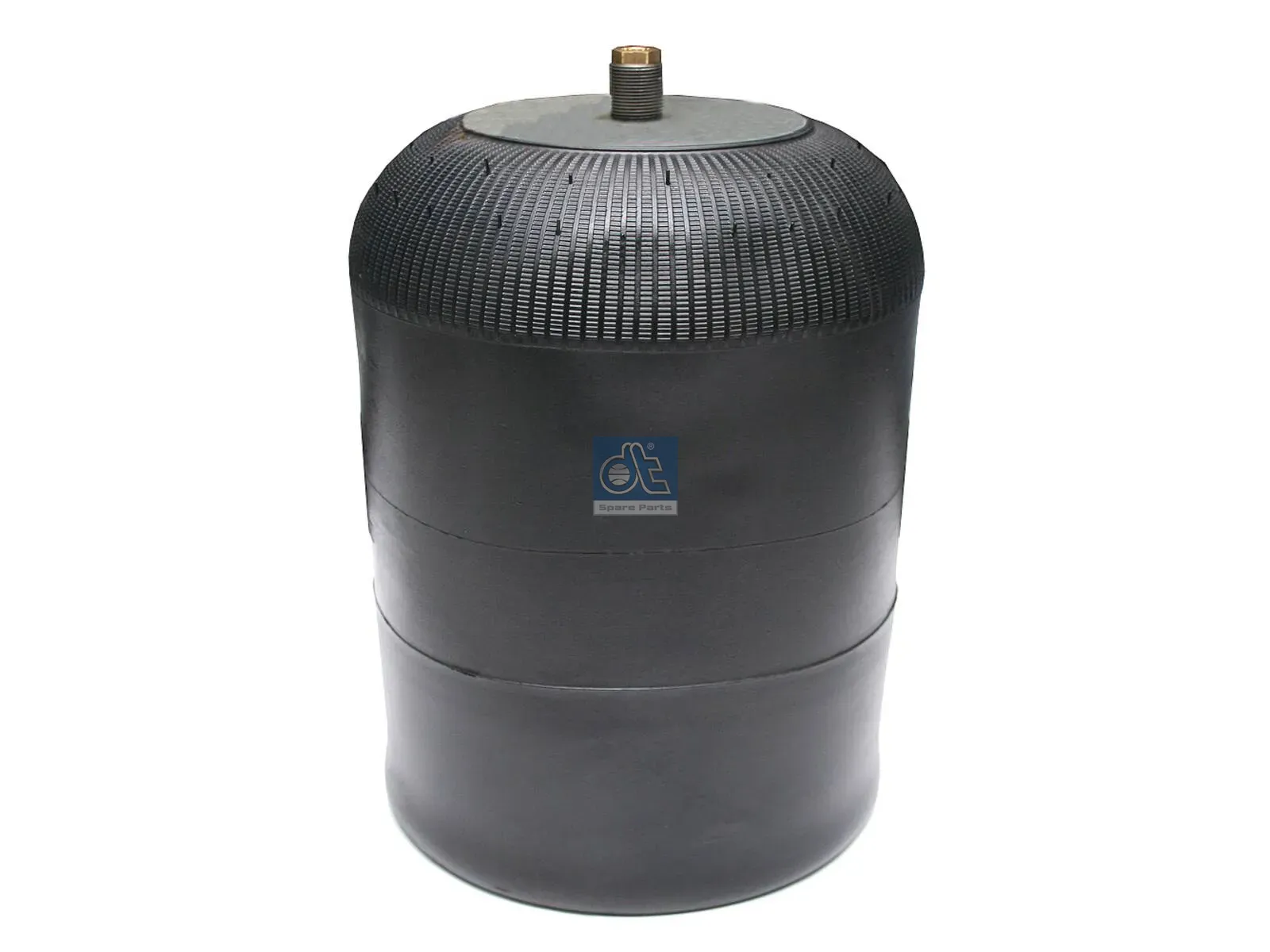 Air spring, with steel piston