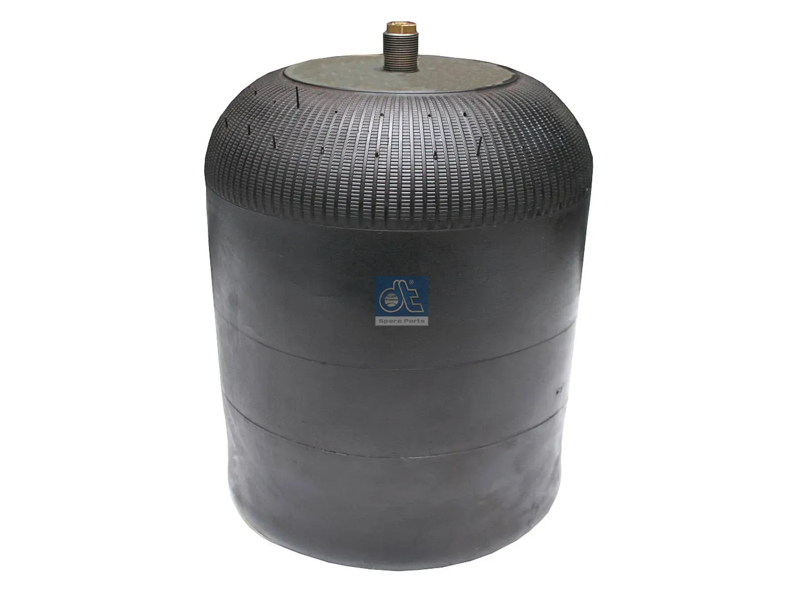 Air spring, with steel piston