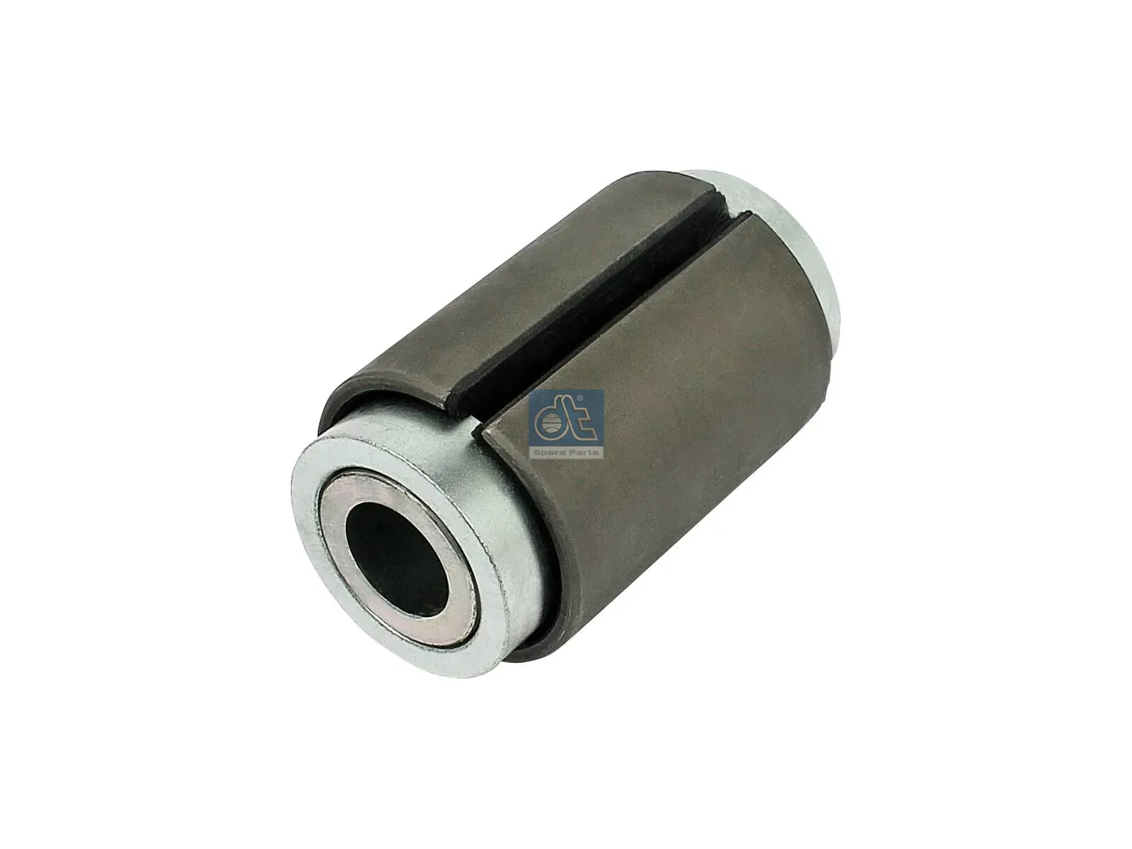 Rubber bushing, leaf spring