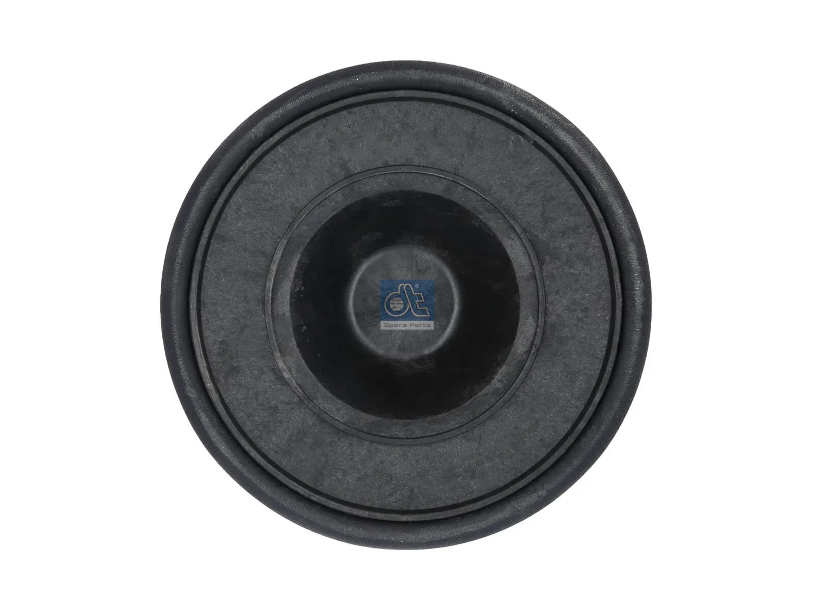 Air spring, with plastic piston