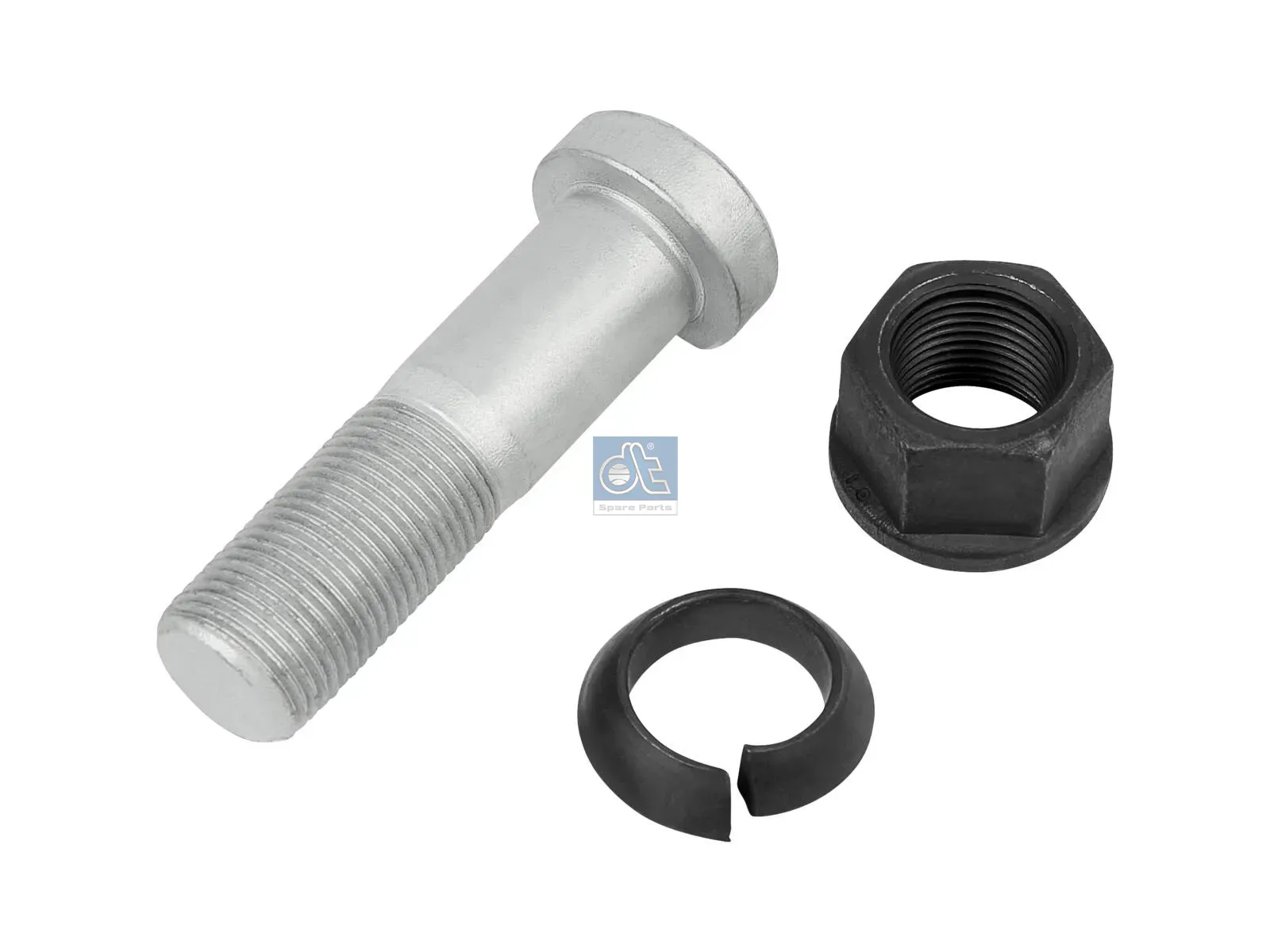 Wheel bolt, complete
