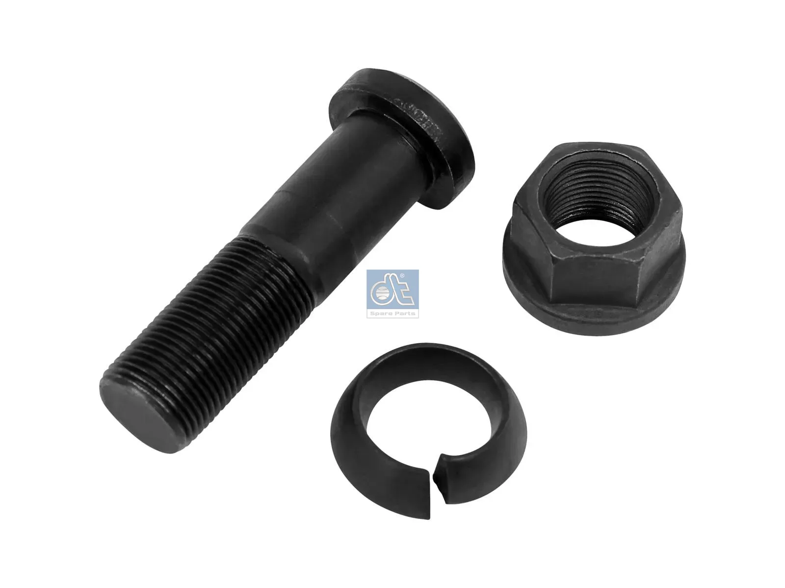 Wheel bolt, complete