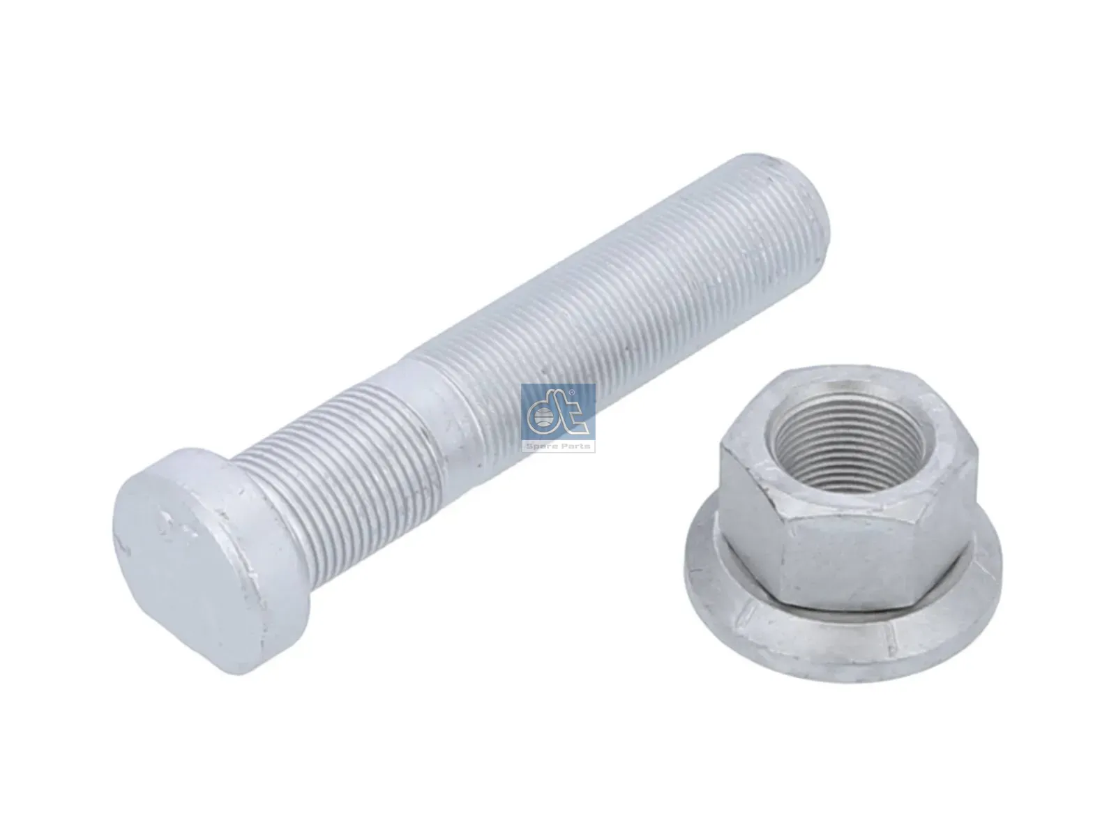 Wheel bolt, complete, surface: geomet