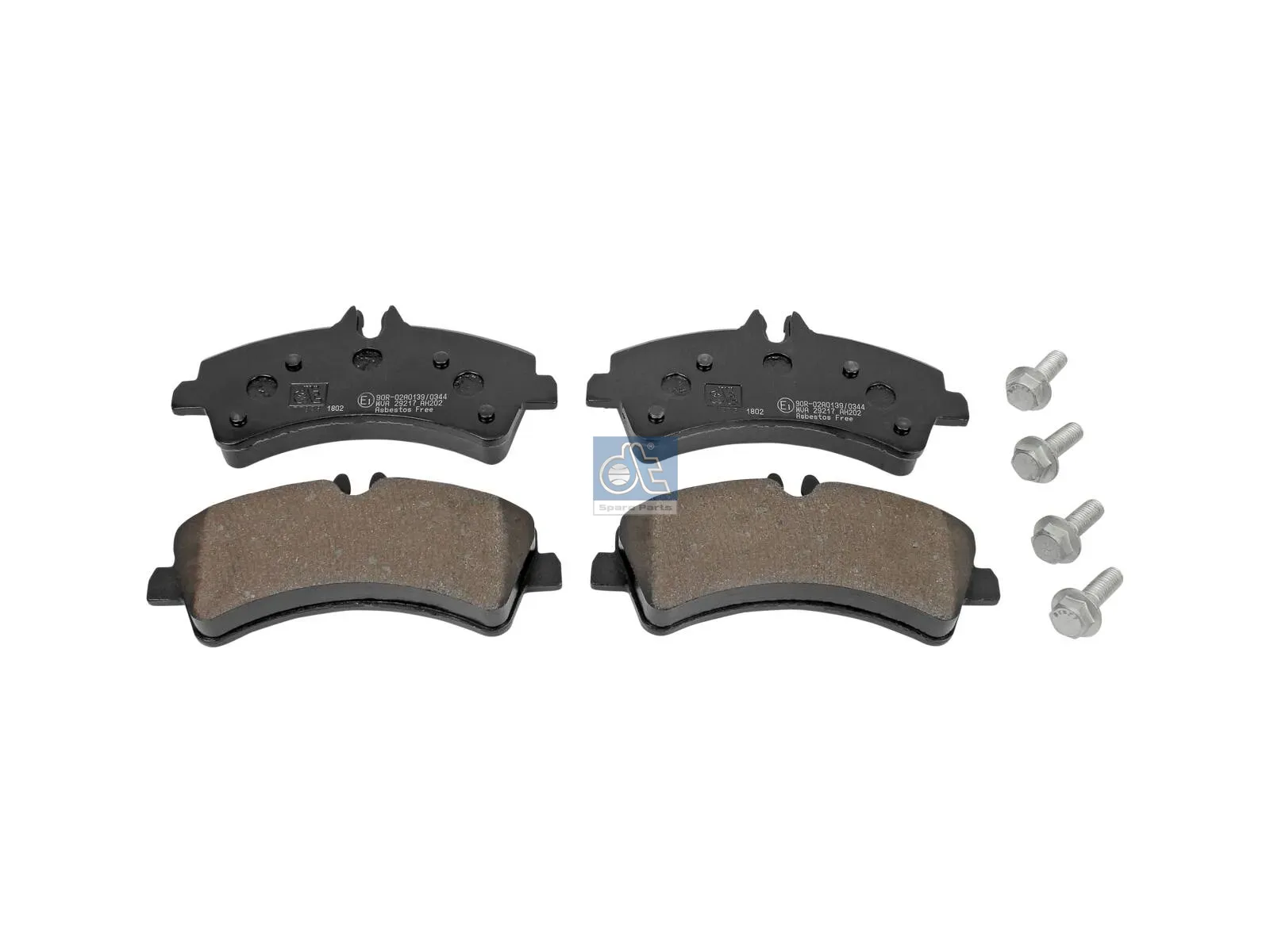 Disc brake pad kit