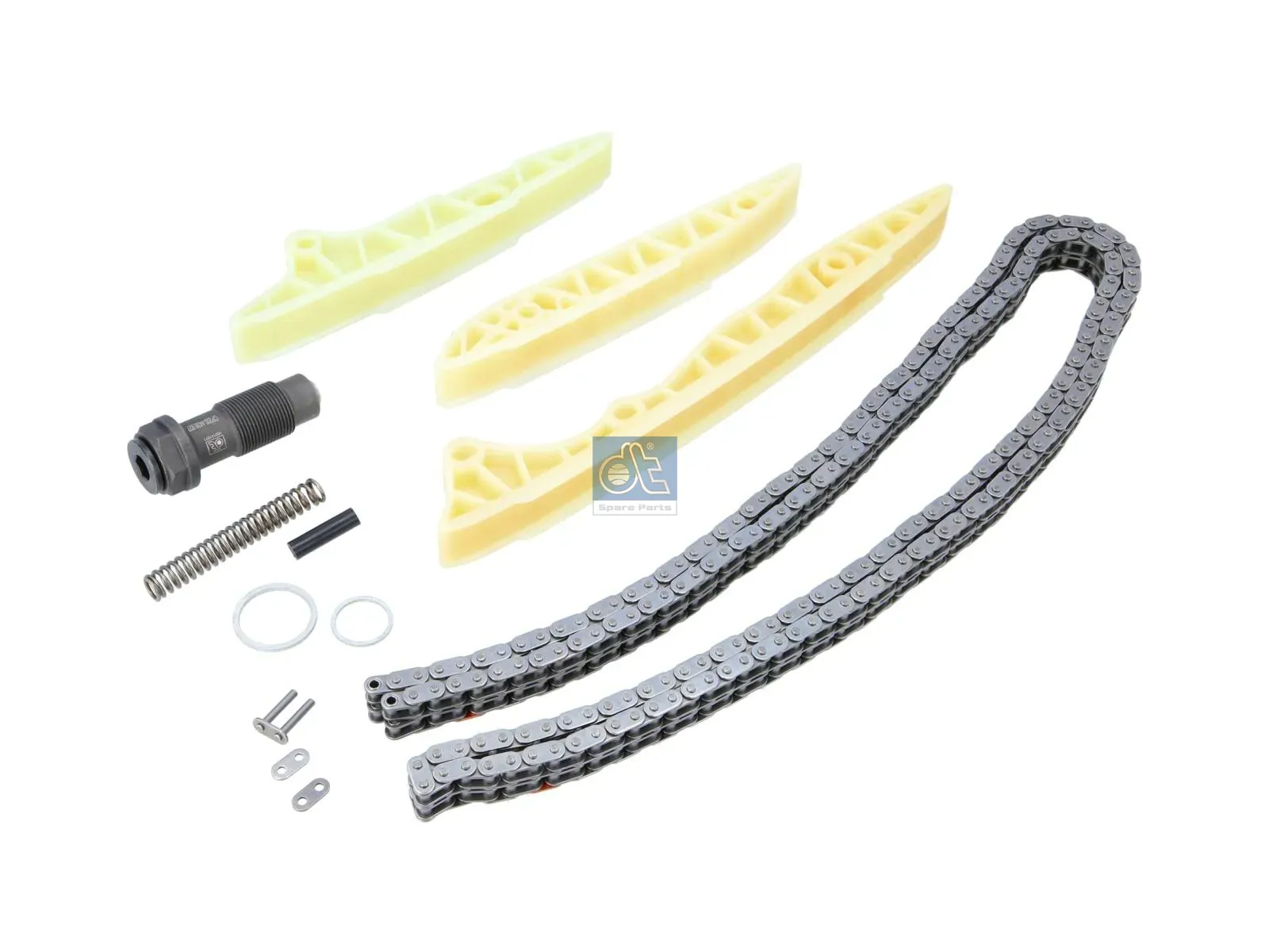 Timing chain kit, with chain lock