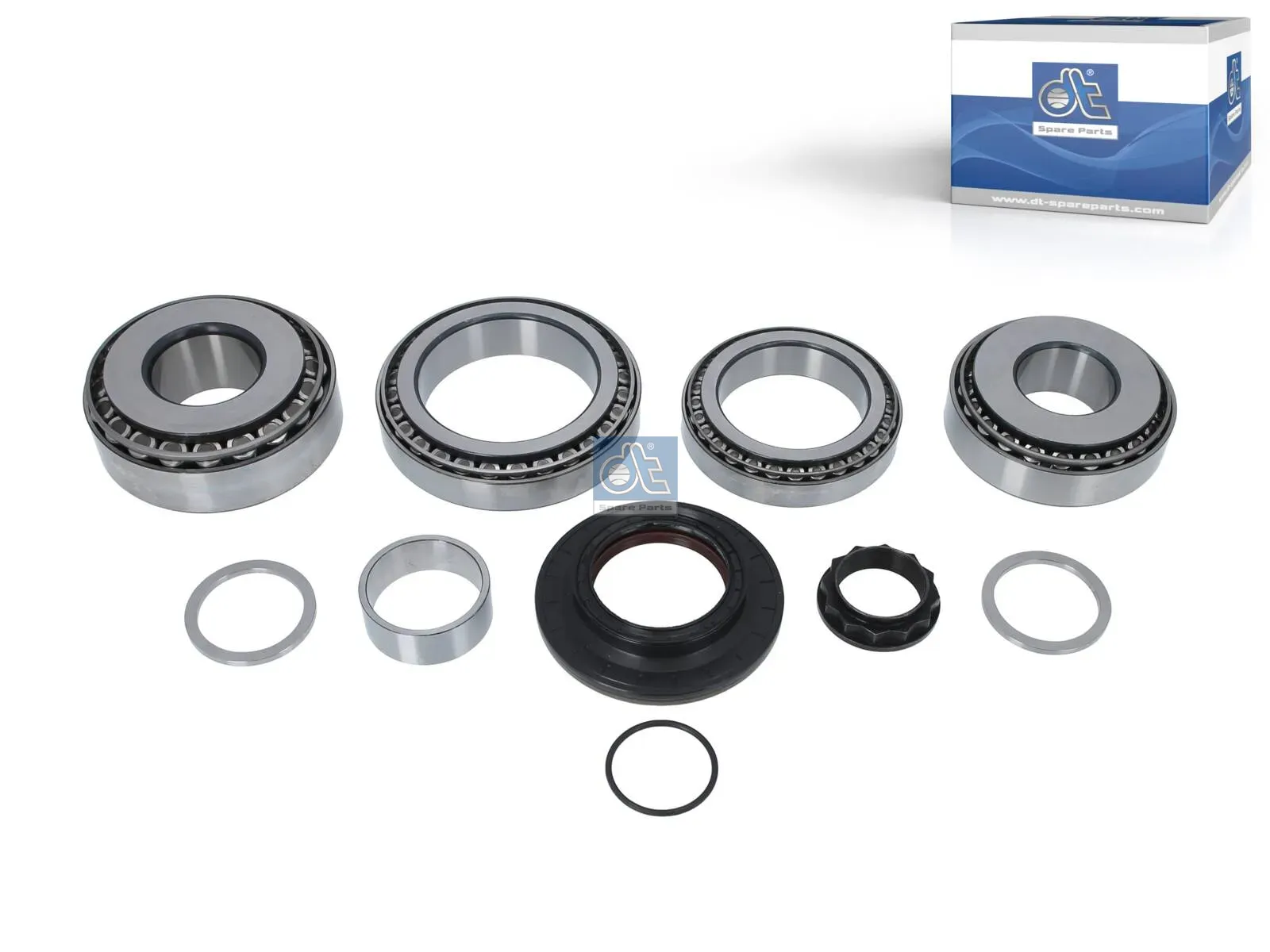 Bearing kit, with seal ring, differential