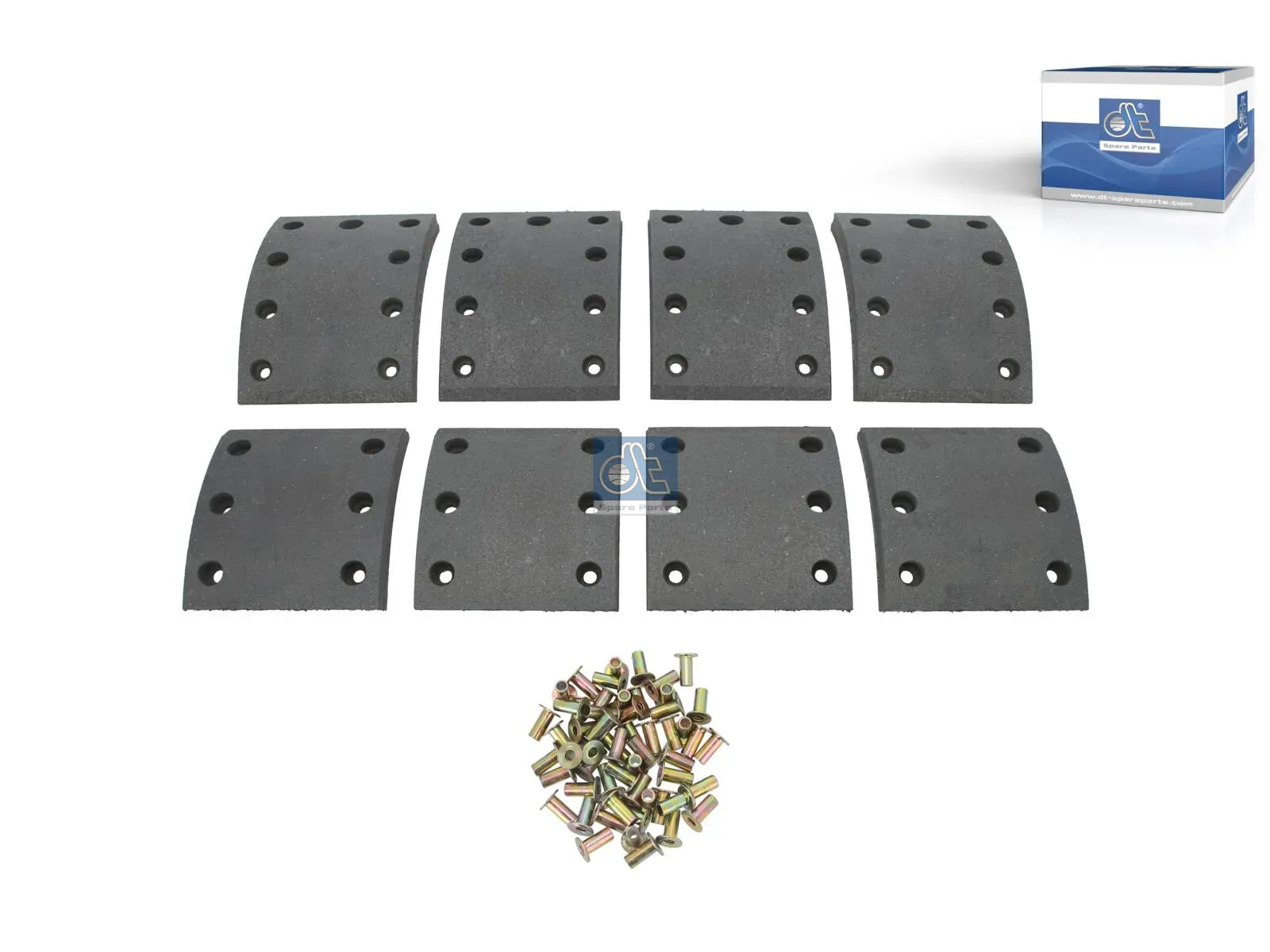 Drum brake lining kit
