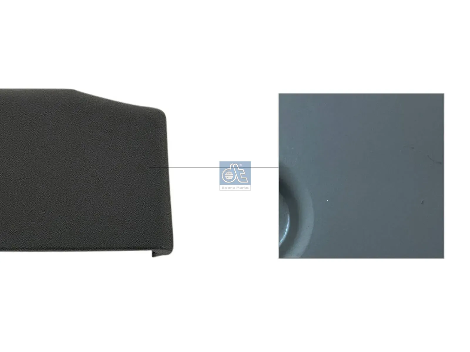 Bumper end panel, right