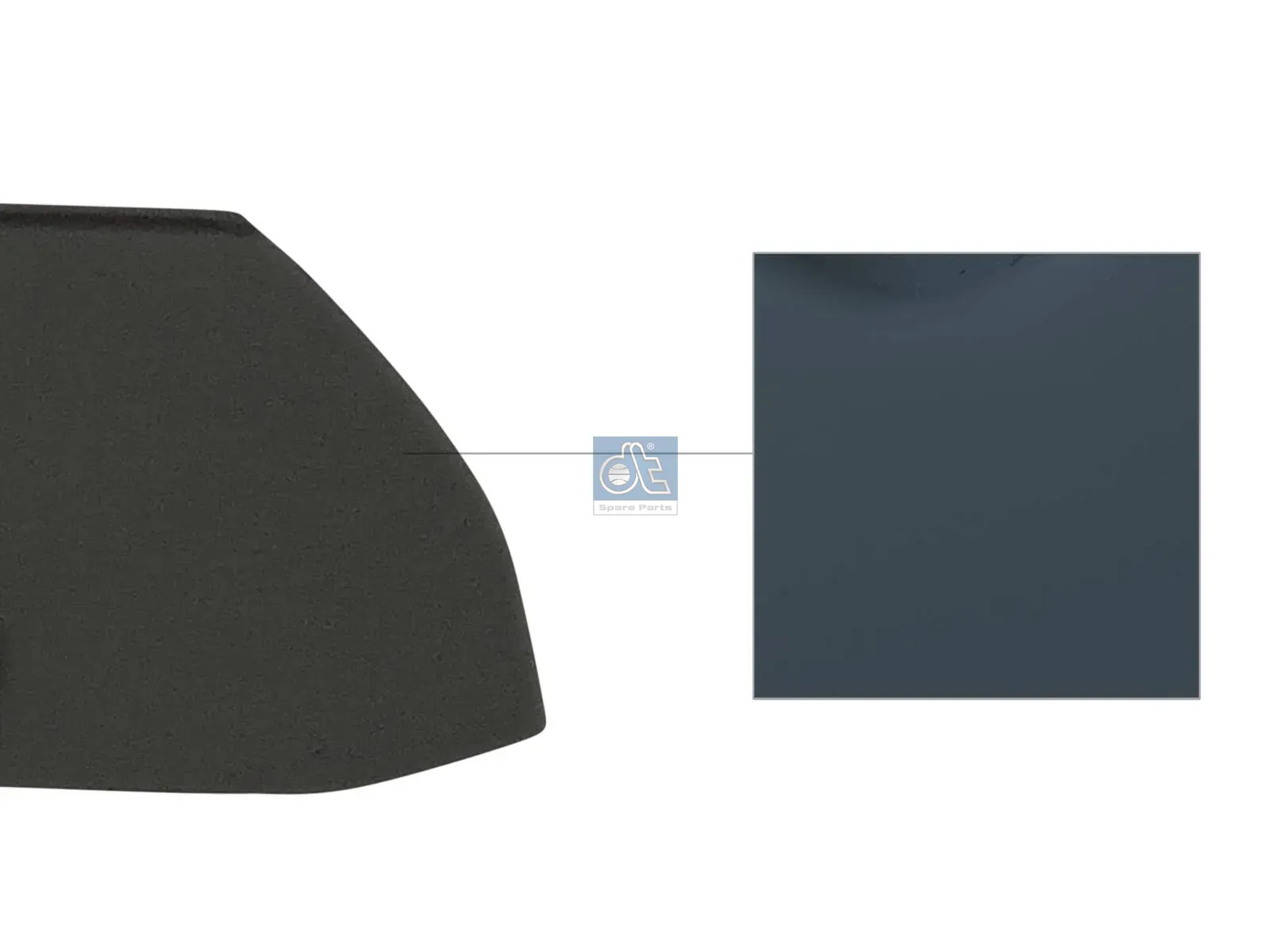 Bumper end panel, left