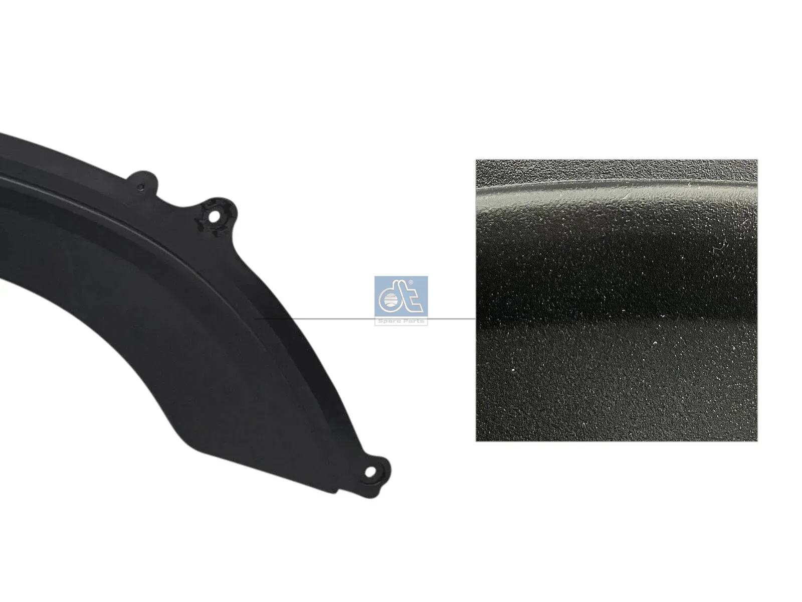 Cover, fender, left