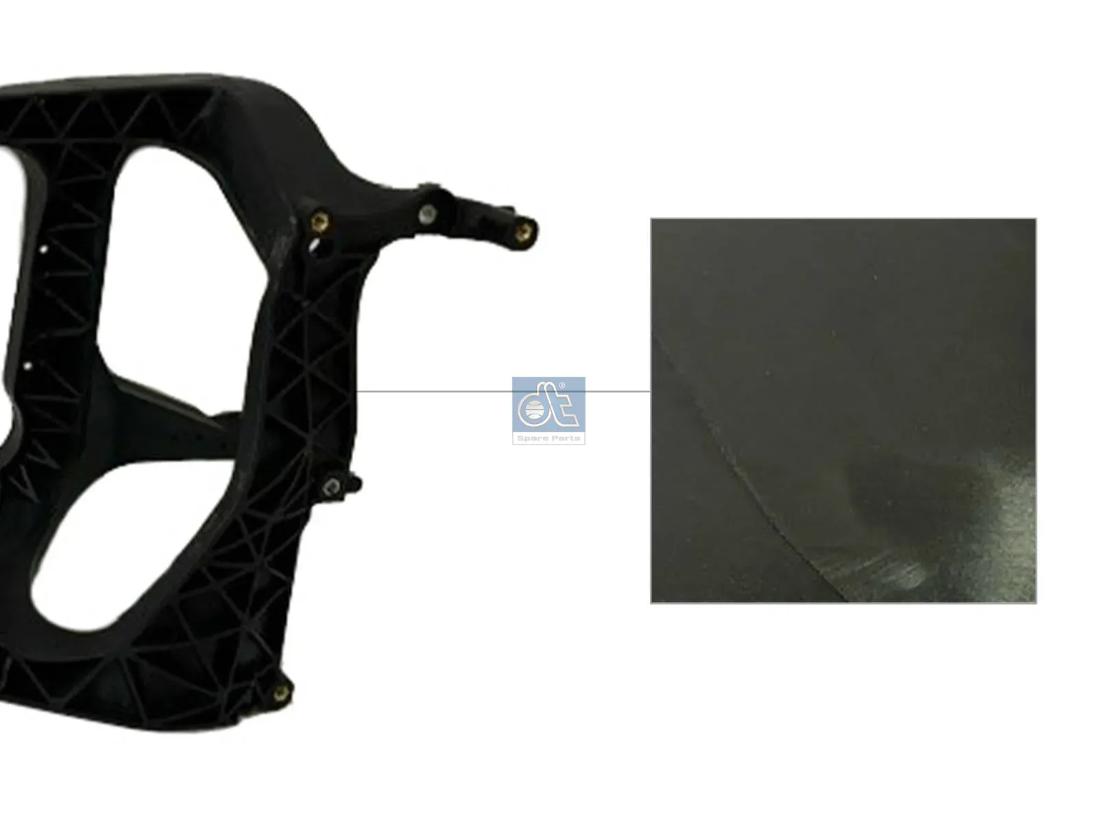 Lamp frame, left