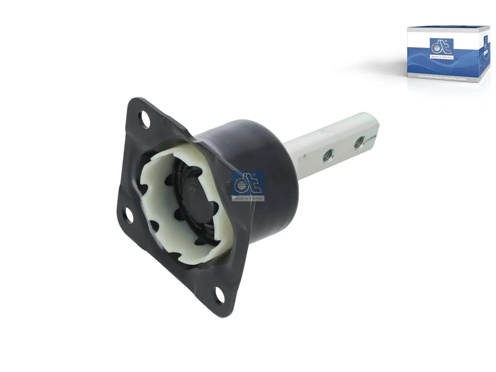 Rubber mounting, battery box