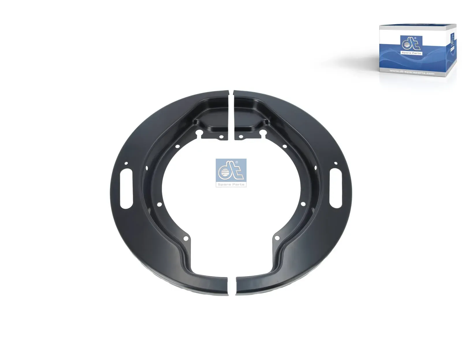 Brake shield, complete