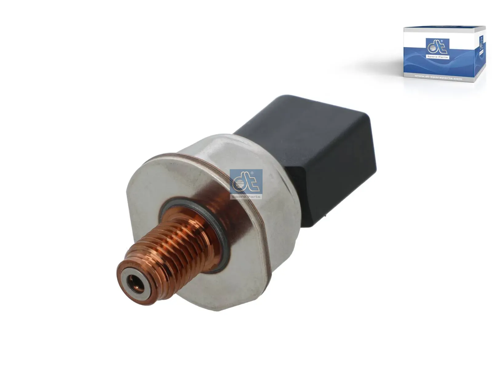 Pressure sensor, distributing pressure pipe
