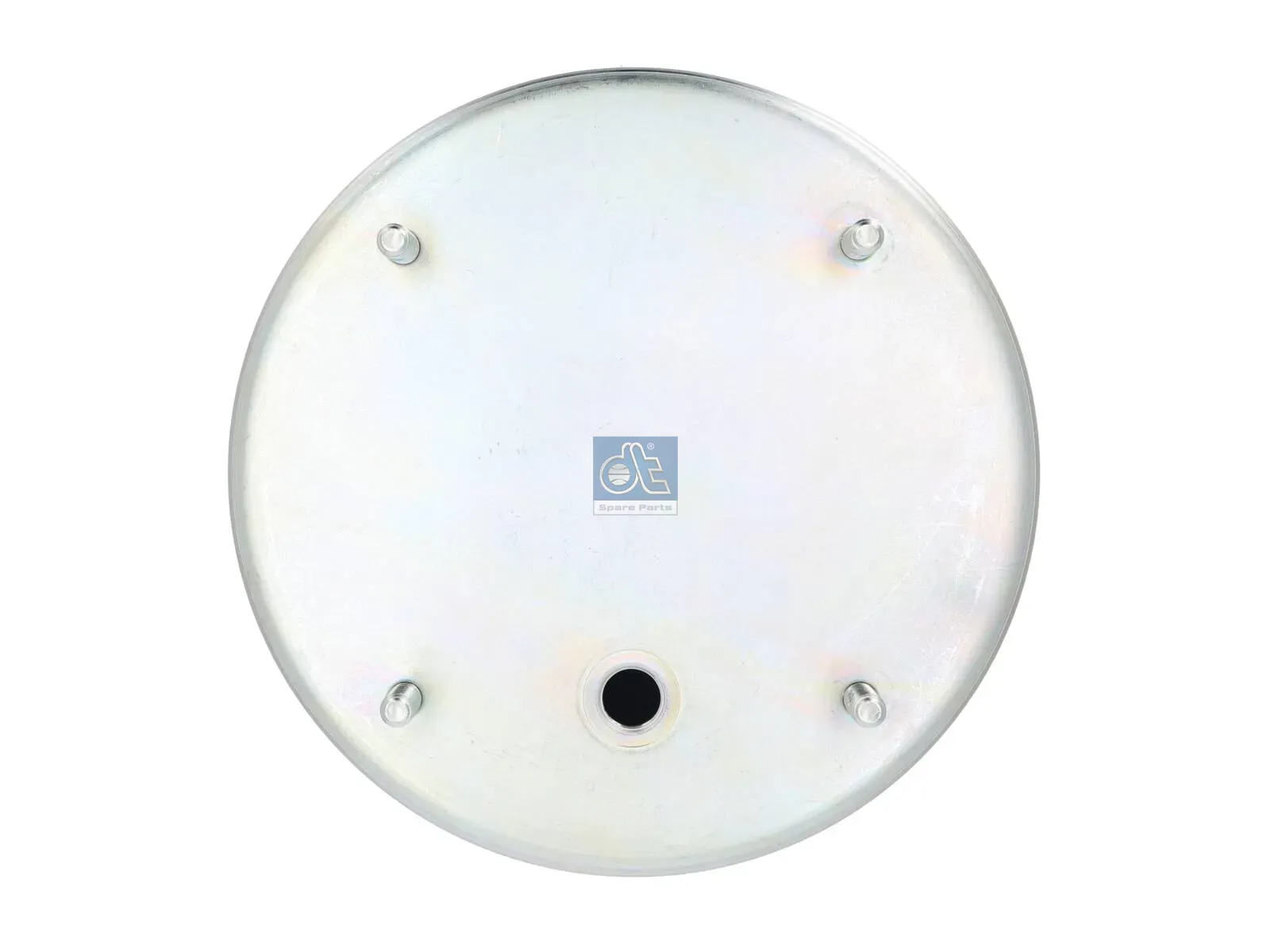 Air spring, with steel piston