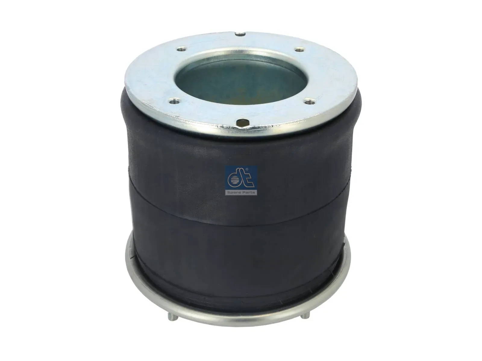 Air spring, with steel piston