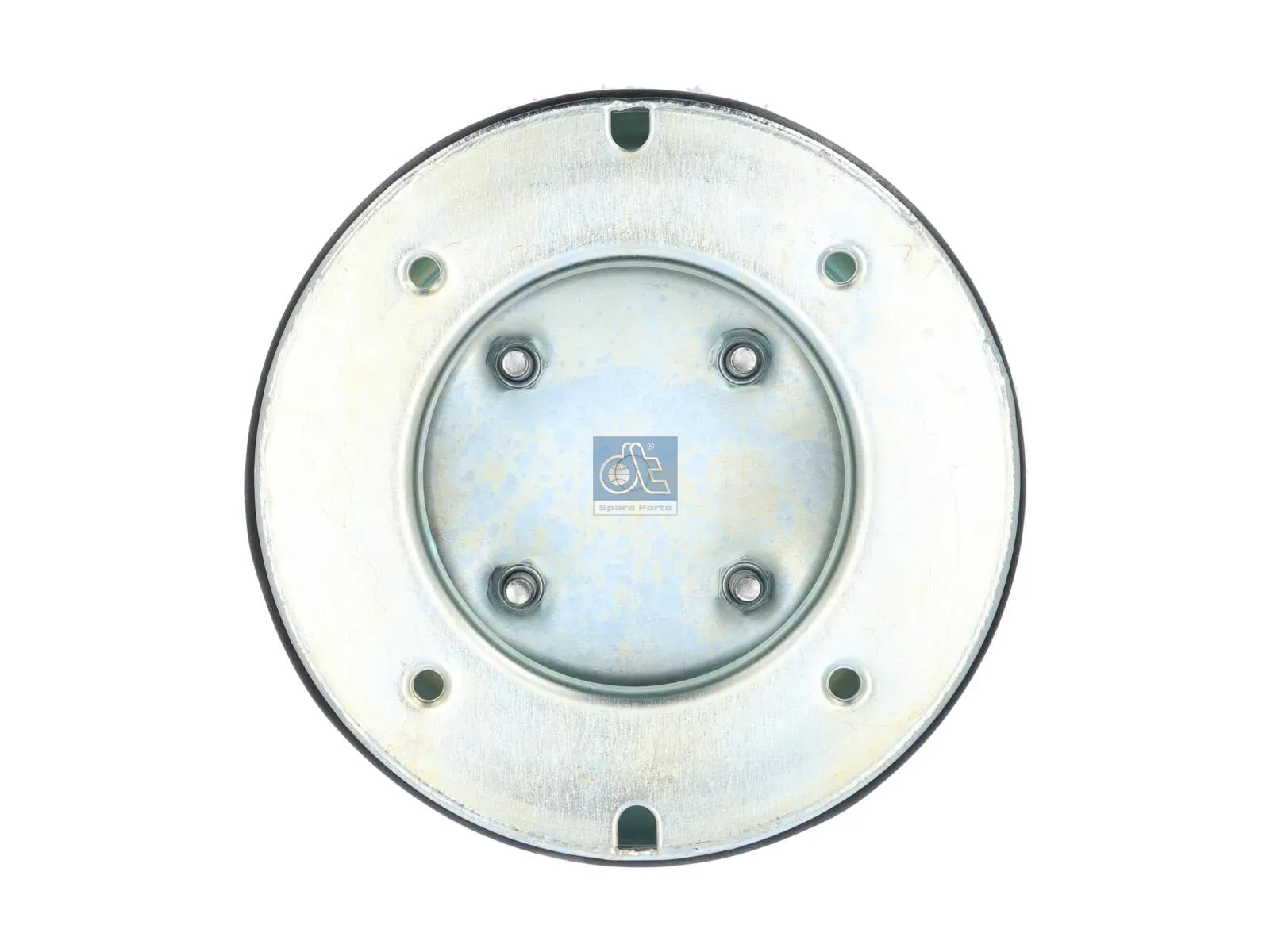 Air spring, with steel piston