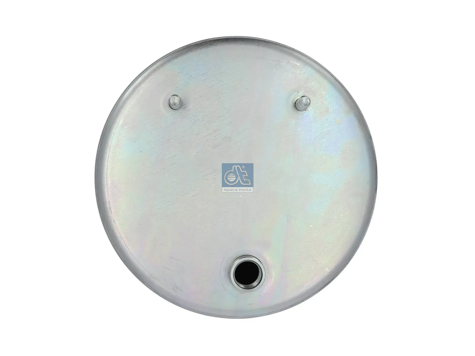 Air spring, with steel piston