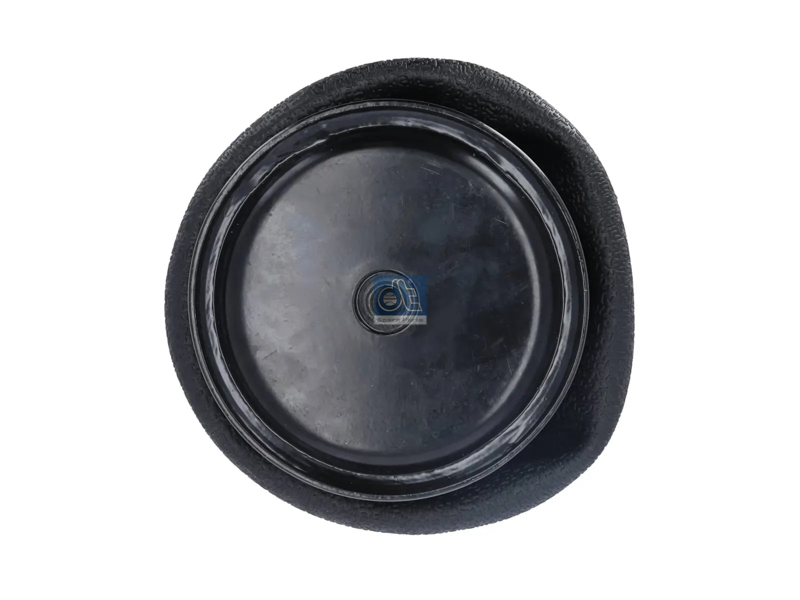 Air spring, with steel piston