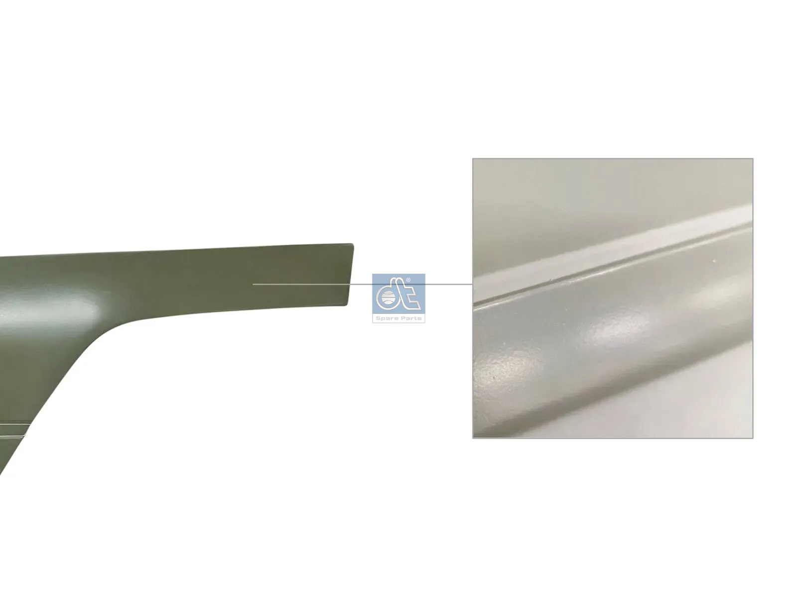 Door trim, inner, left