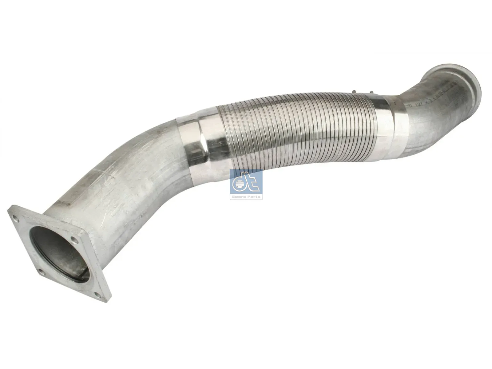Front exhaust pipe