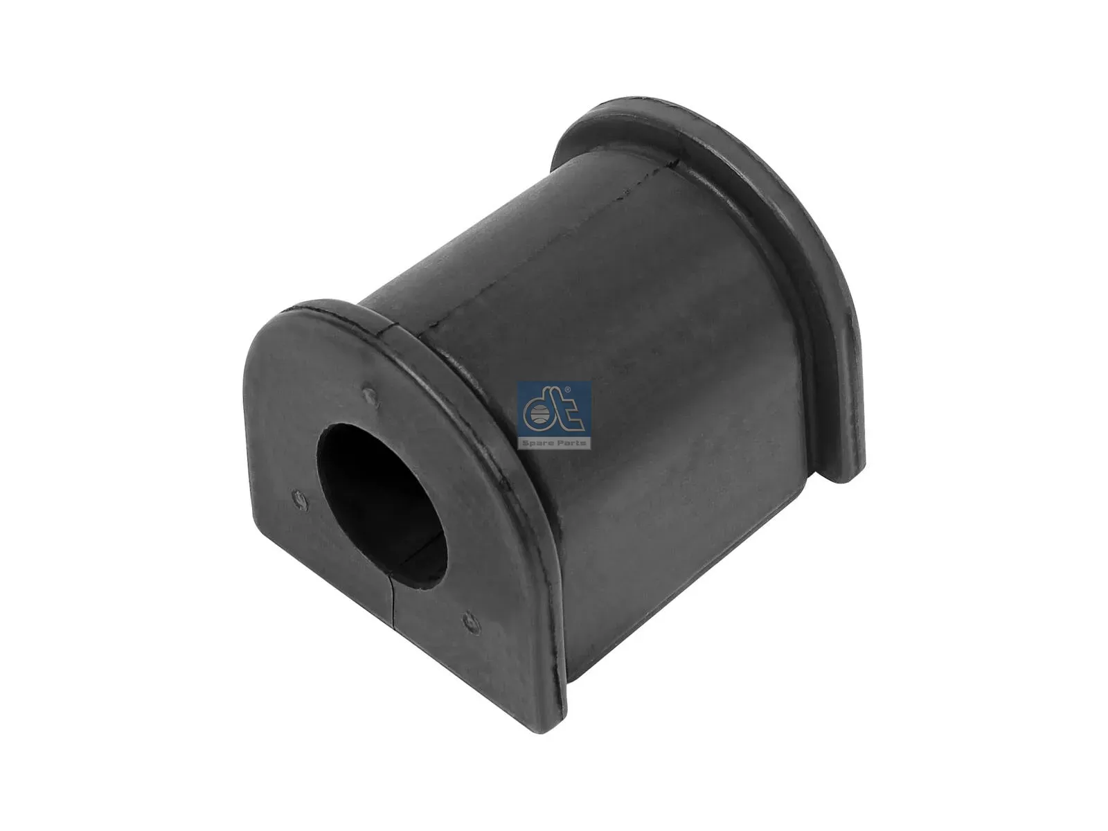 Rubber bushing, stabilizer